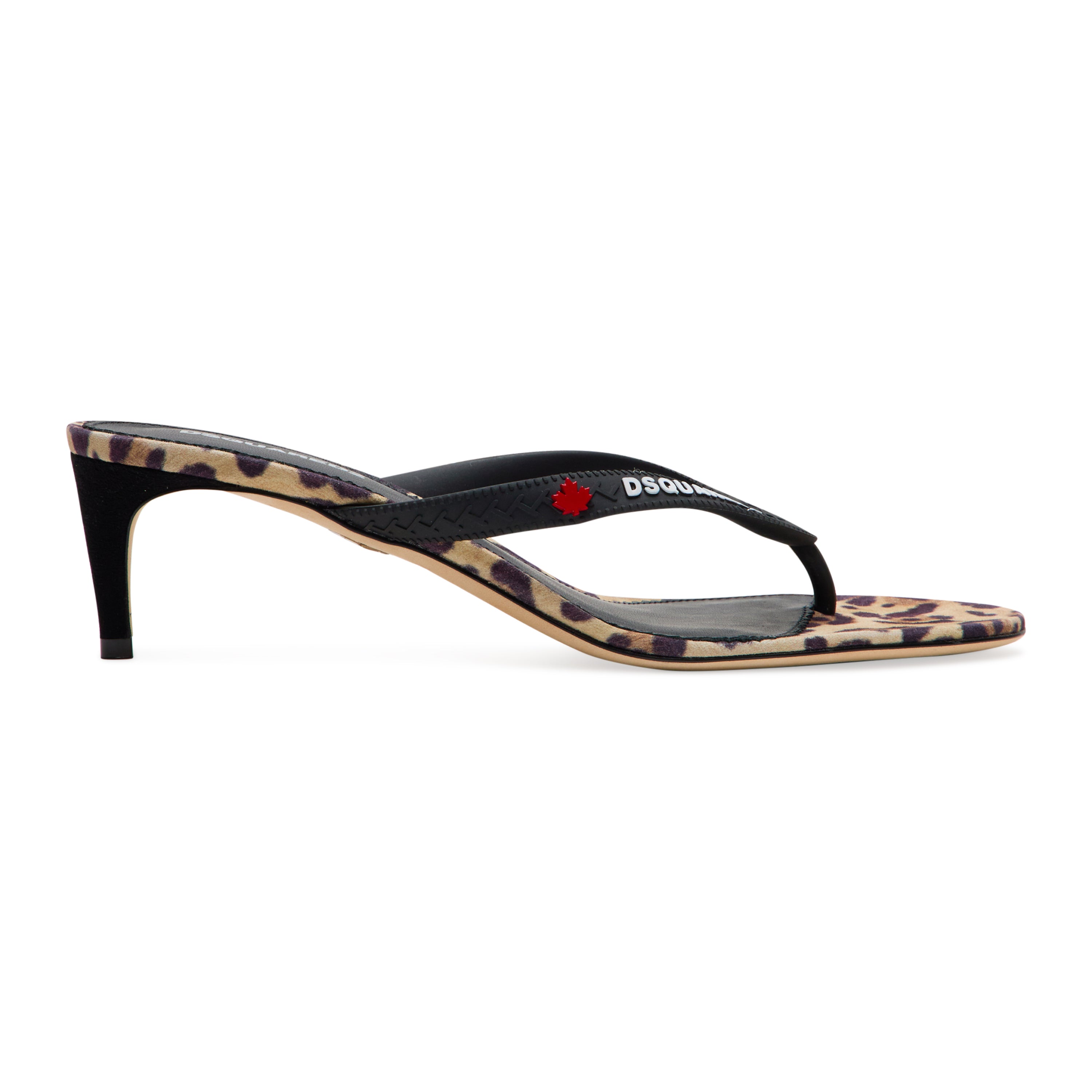 Dsquared2 Wild2 Mule Sandals Black
