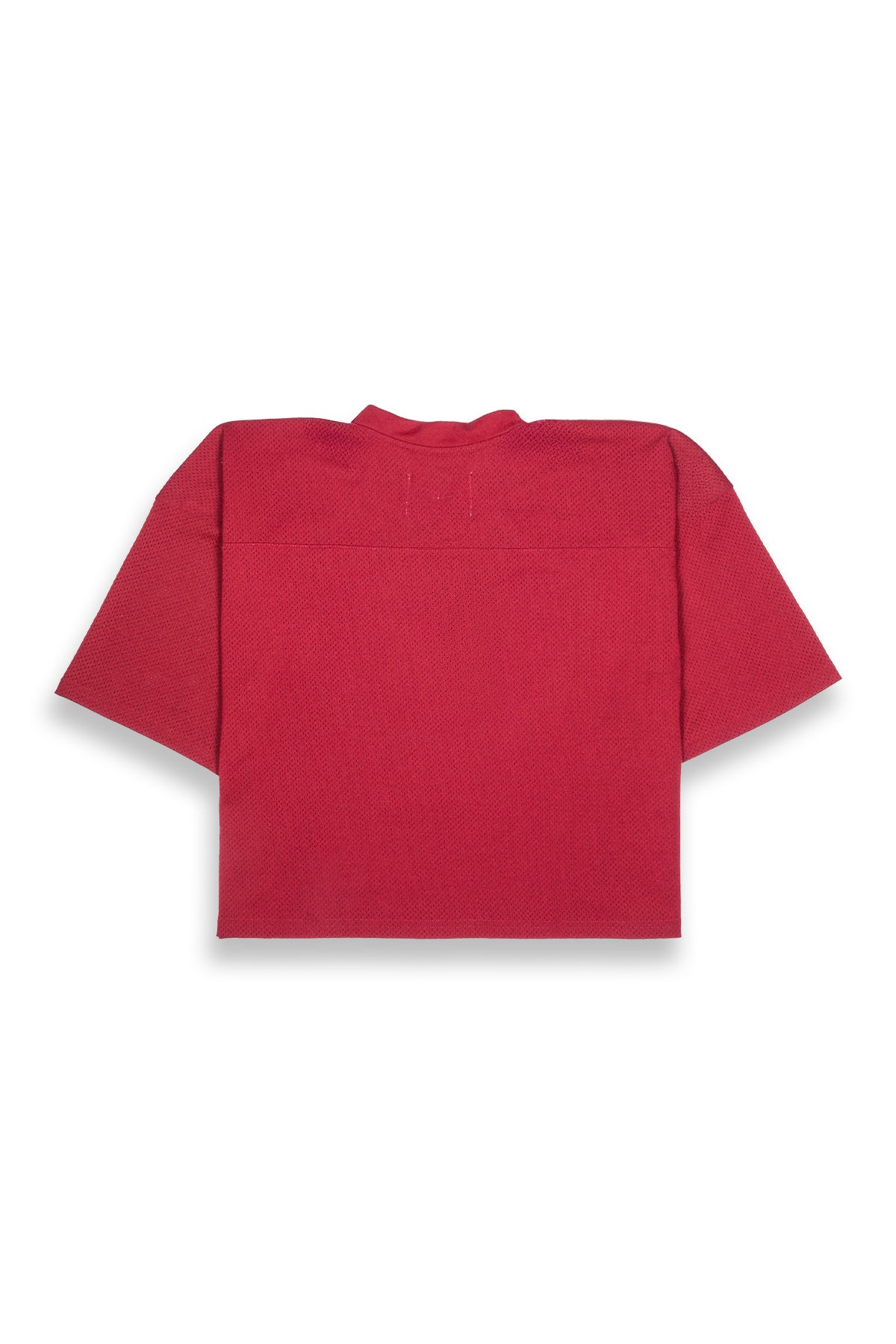 DIALLO Short Sleeve Crop Jersey Red/Yellow