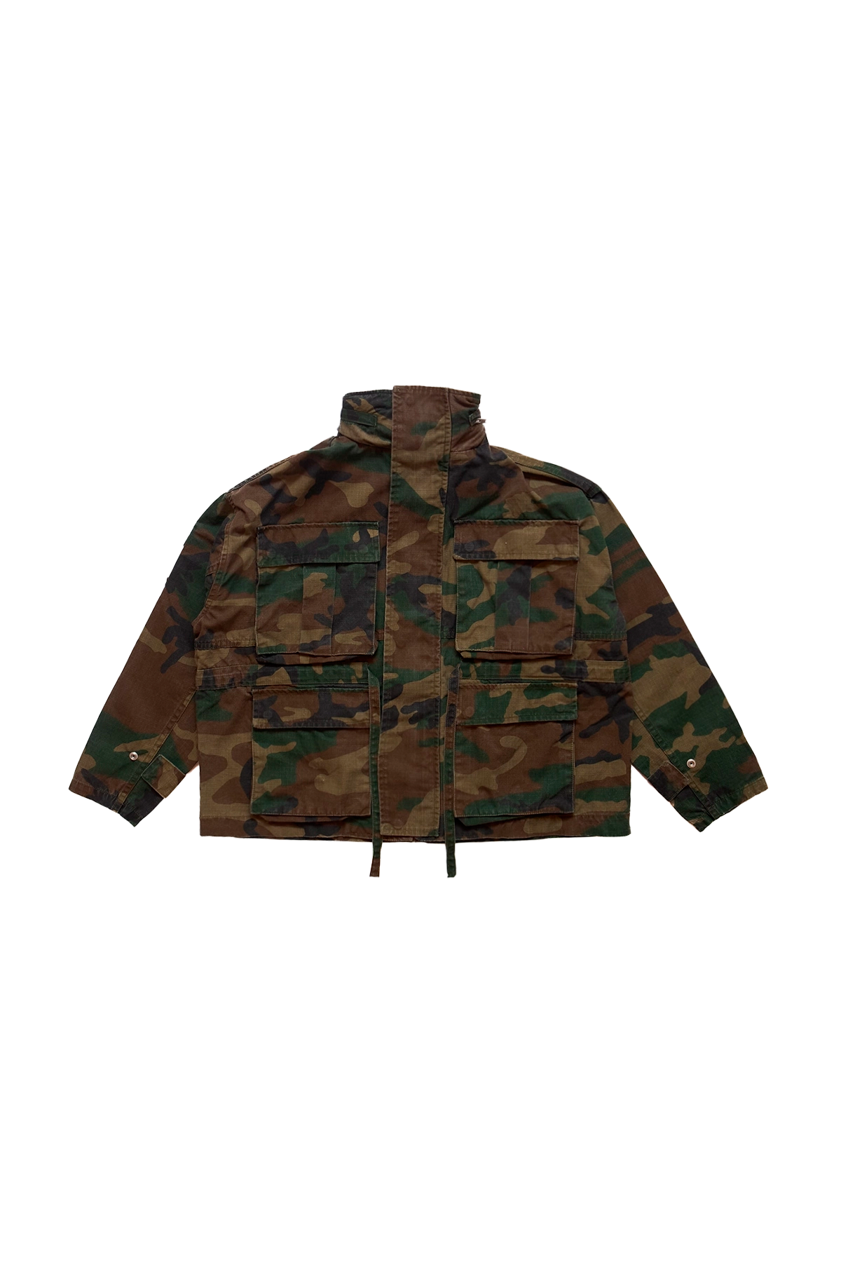 Diallo Washed Camo Field Jacket