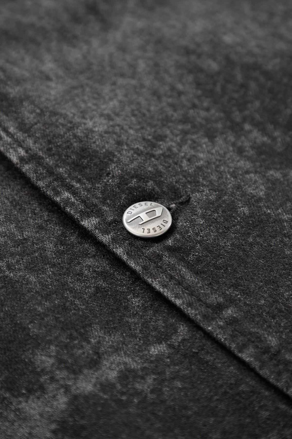 Diesel Denim Cardigan Jacket Black