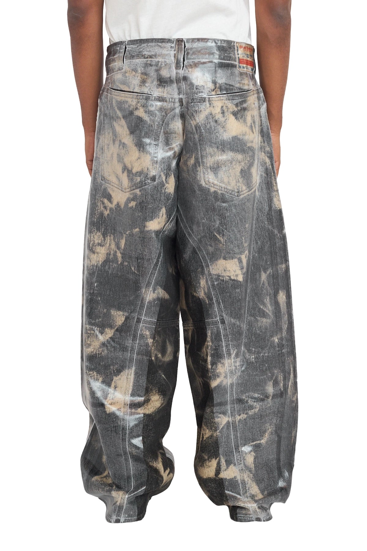 Diesel Coated Jeans Black