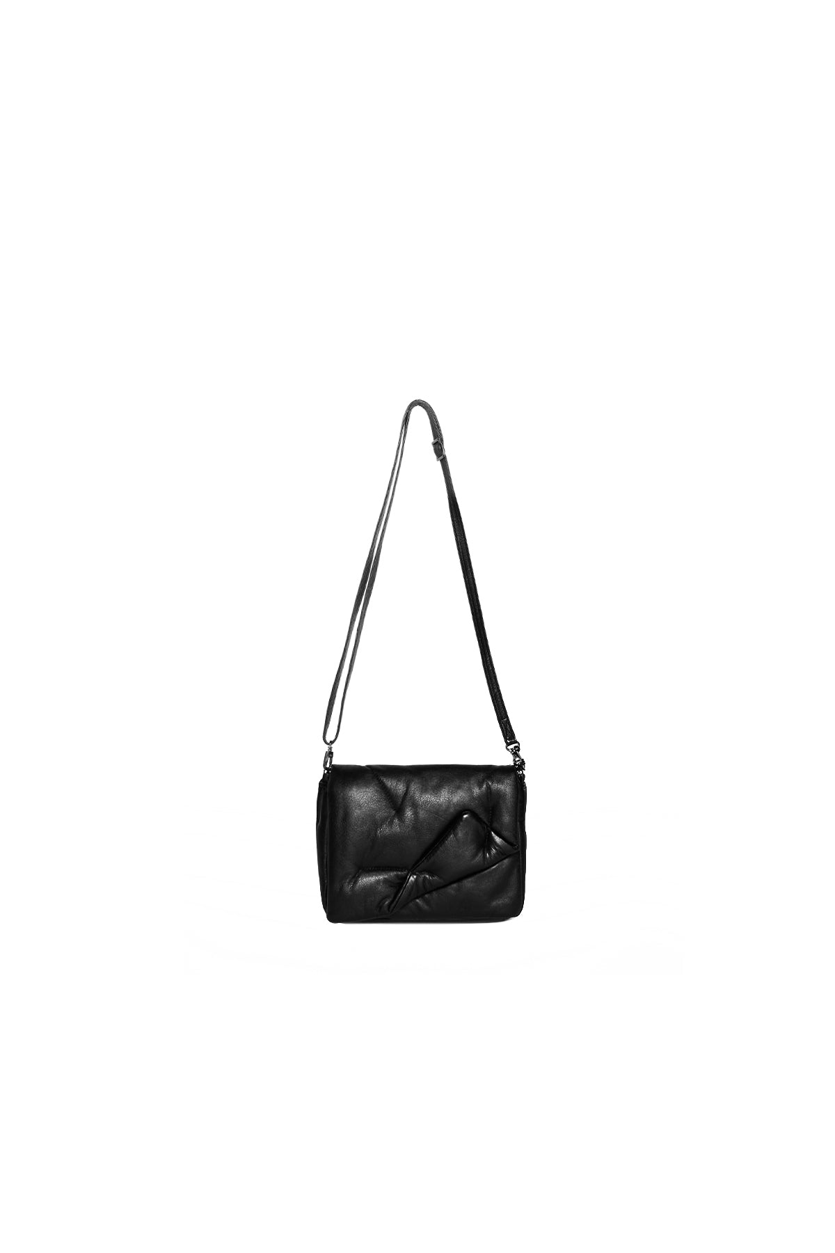 Discord By Yohji Yamamoto Quilted Bag S Col. Black 11795