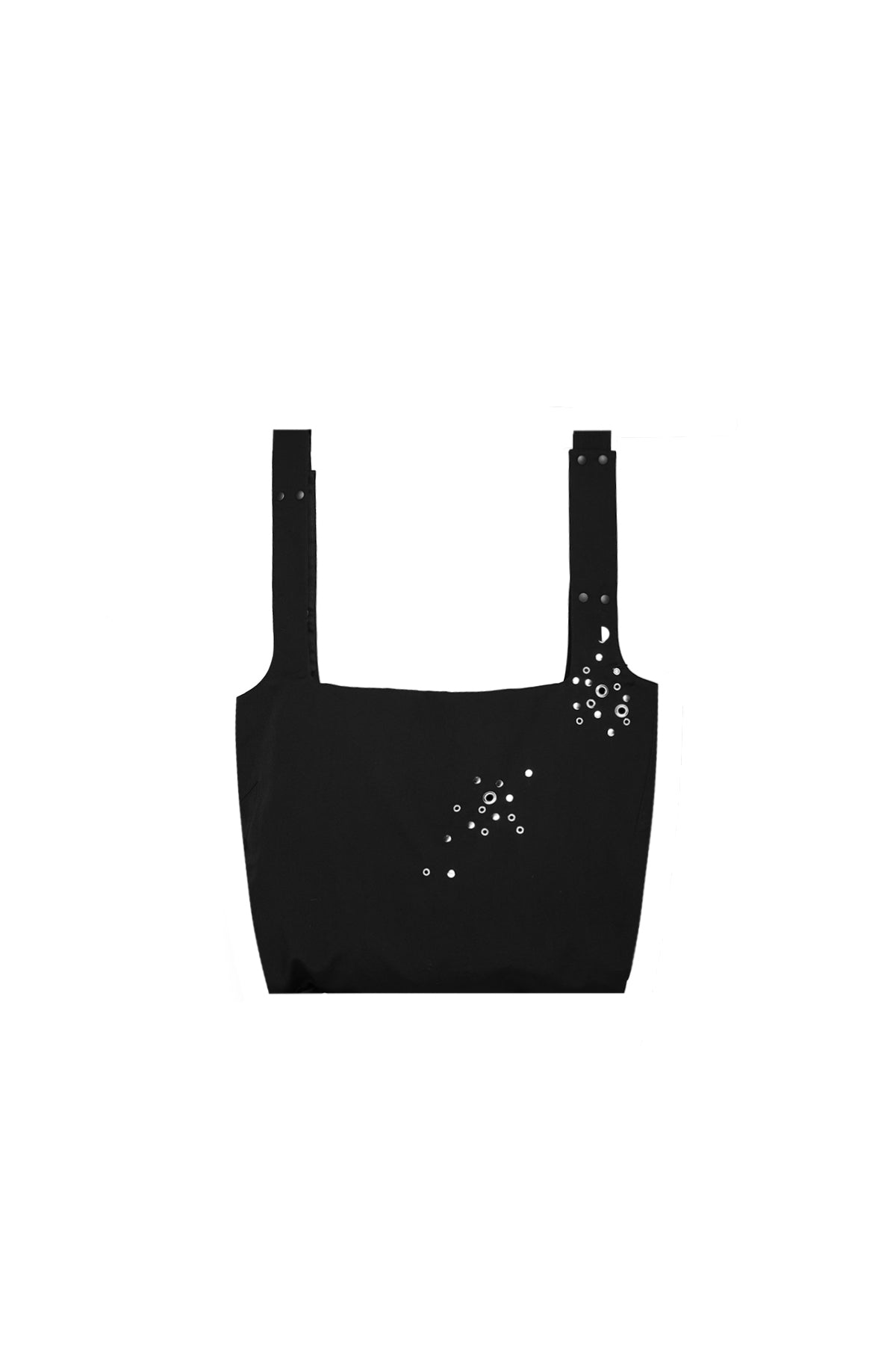 Discord By Yohji Yamamoto Eyelet Dot Tote Col. Black 11809