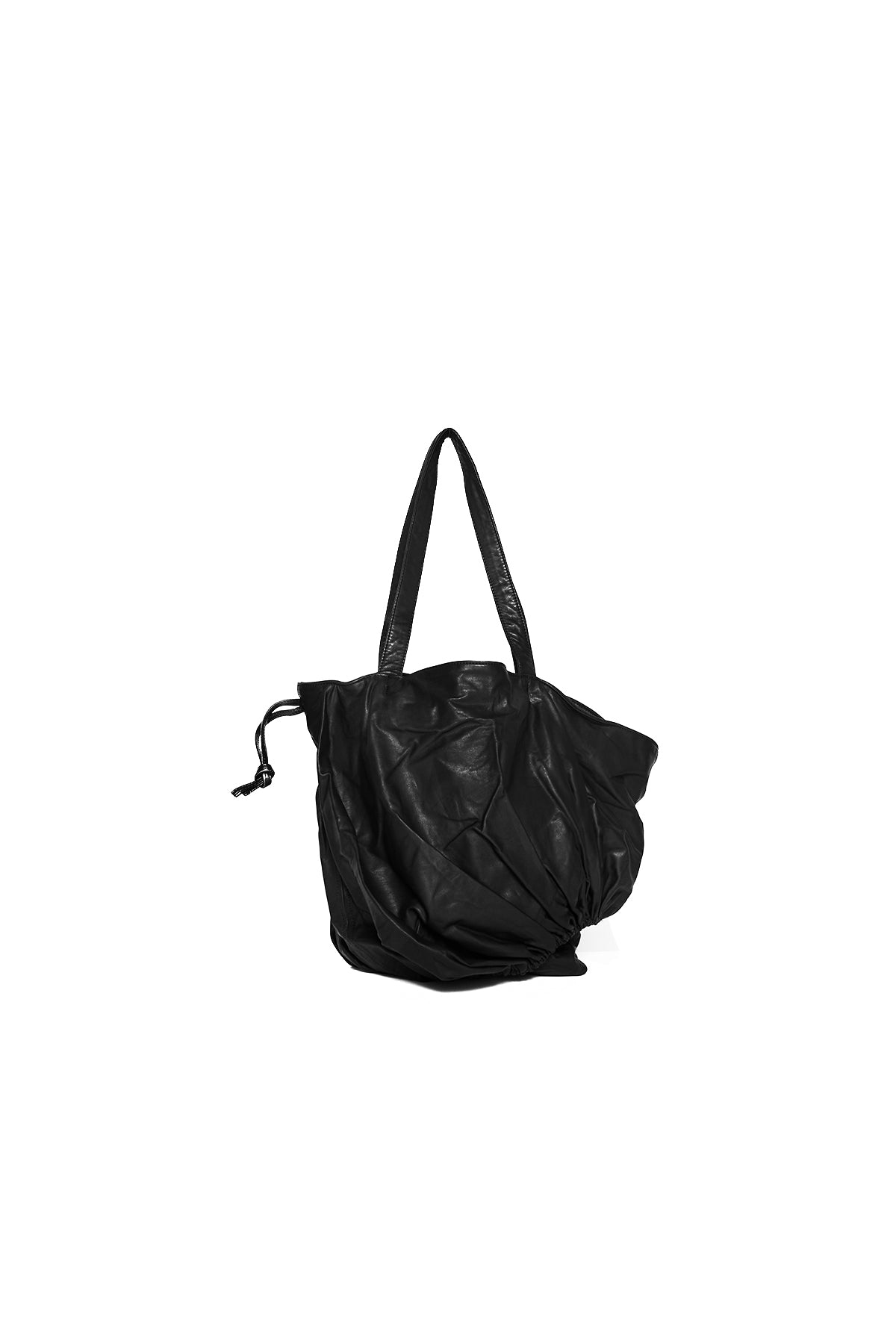 Discord By Yohji Yamamoto Gathered Tote M Col. Black 11814