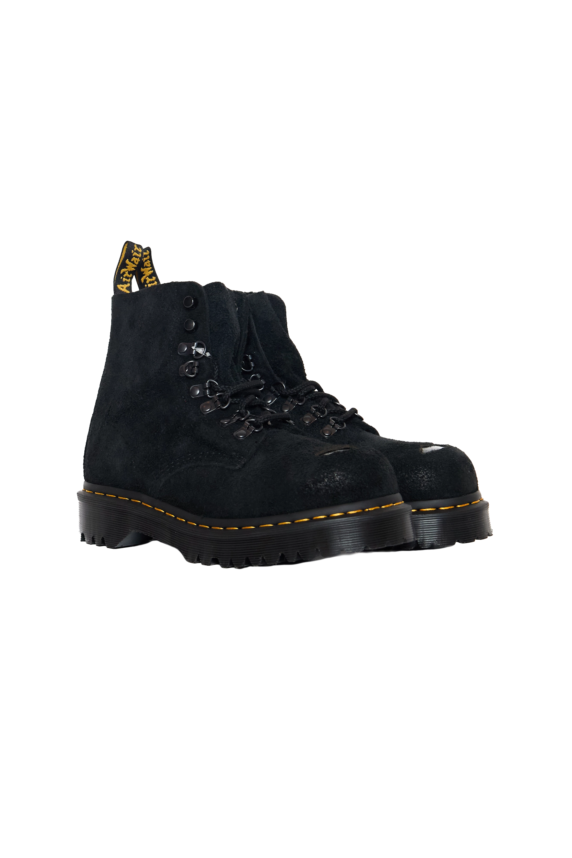 Dr. Martens 1460 Hairy Suede Black 1