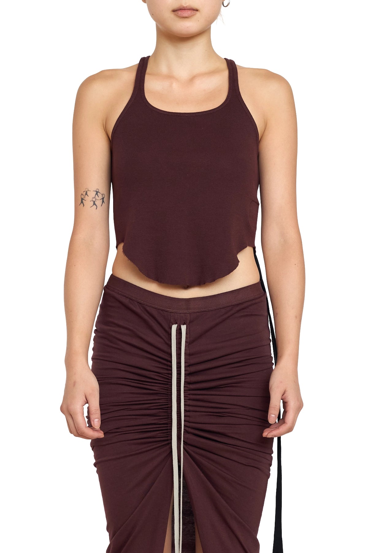 Rick Owens DRKSHDW Basic Tank Cropped 43 Scab