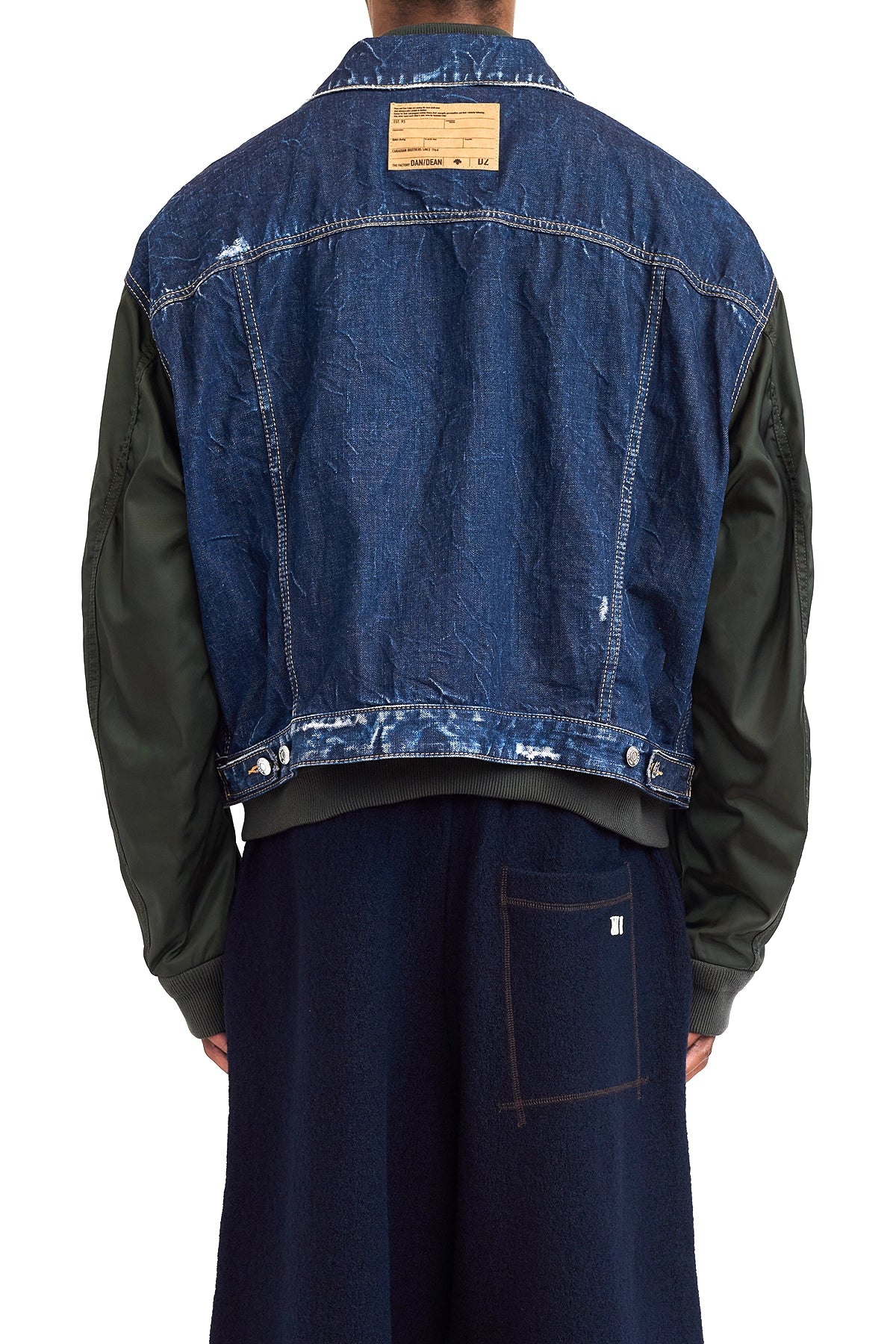 Dsquared2 Aviator Hybrid Bomber Navy Blue 2