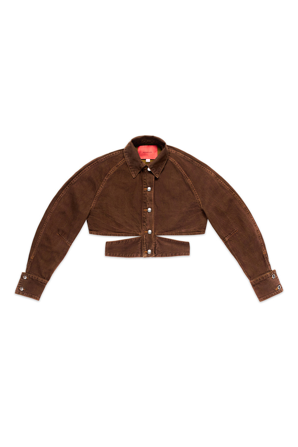 Eckhaus Latta Ellipse Jacket Brown 10445