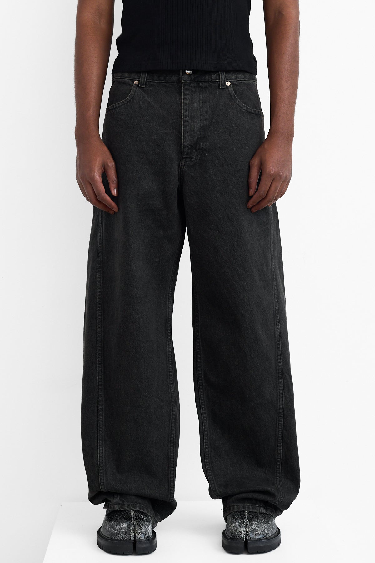 Eckhaus Latta Bend Jeans Stone