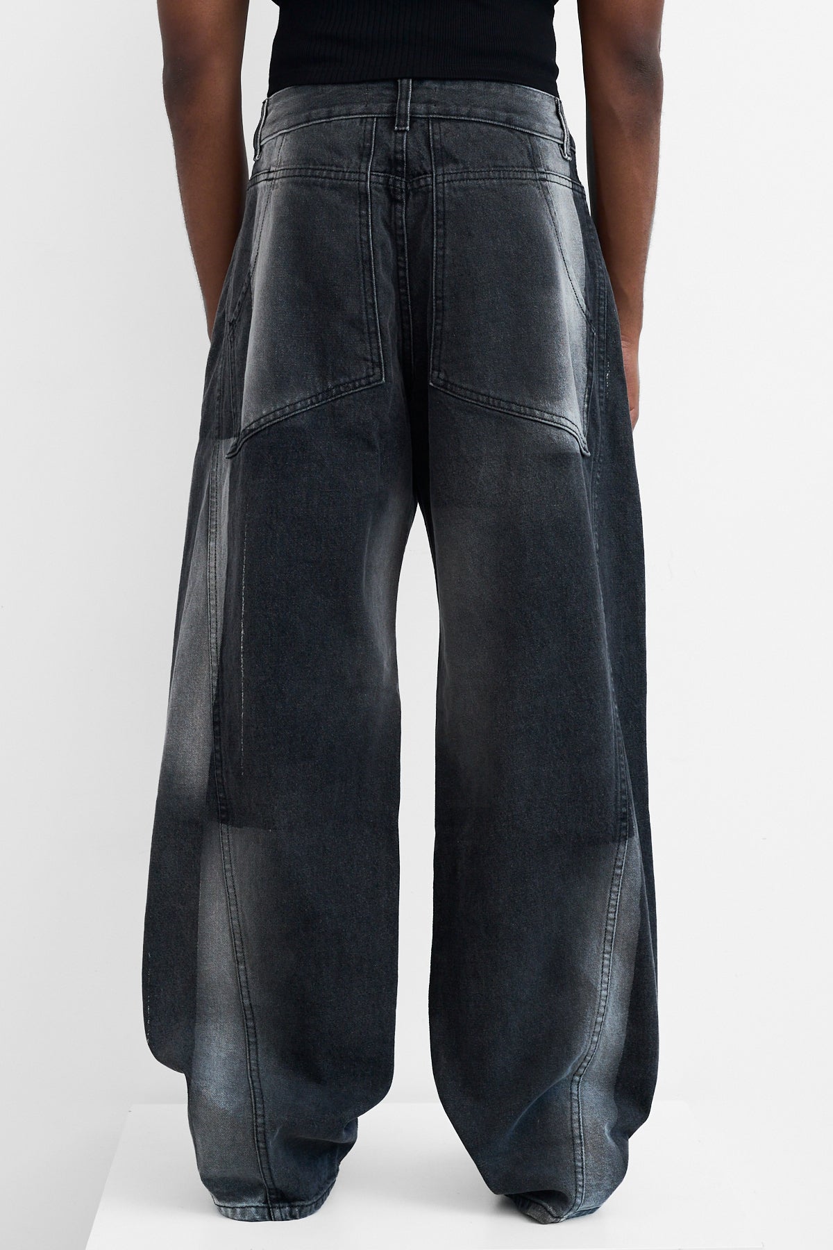 Eckhaus Latta Bend Jeans Sunfade – ESSXNYC Eckhaus Latta Bend Jeans Sunfade – ESSXNYC