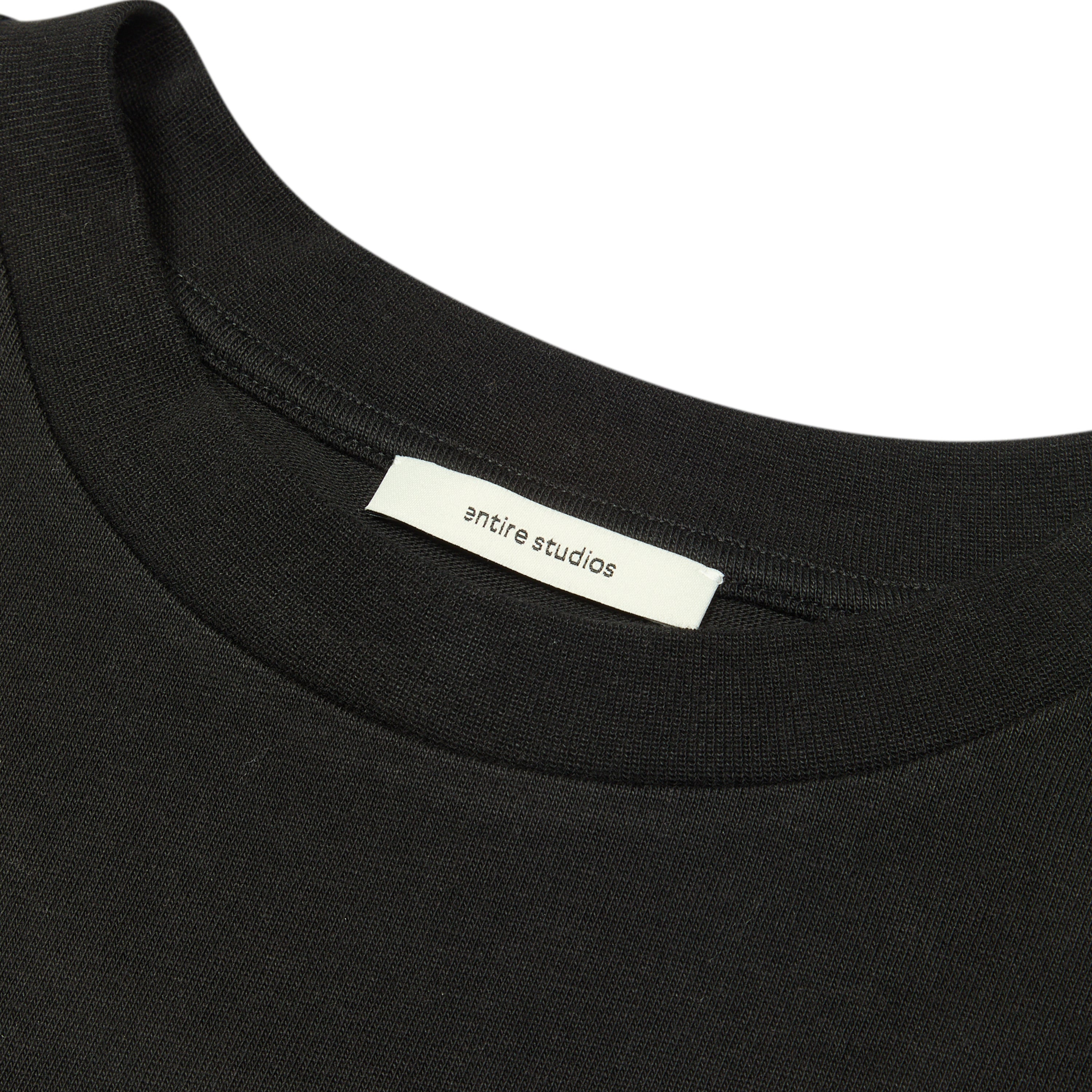 Entire Studios Heavy Boxy Tee Black – ESSXNYC