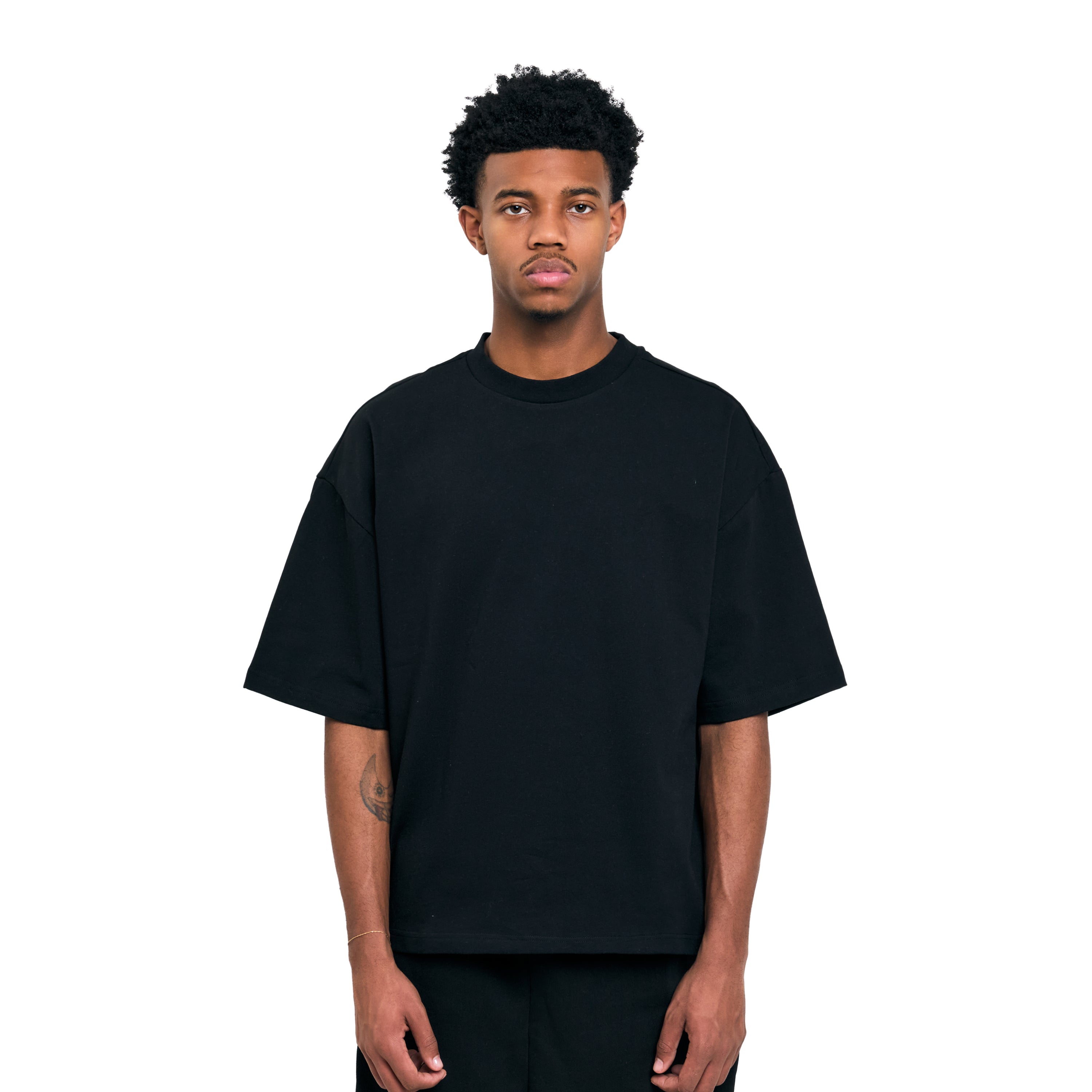 Entire Studios Heavy Boxy Tee Black – ESSXNYC