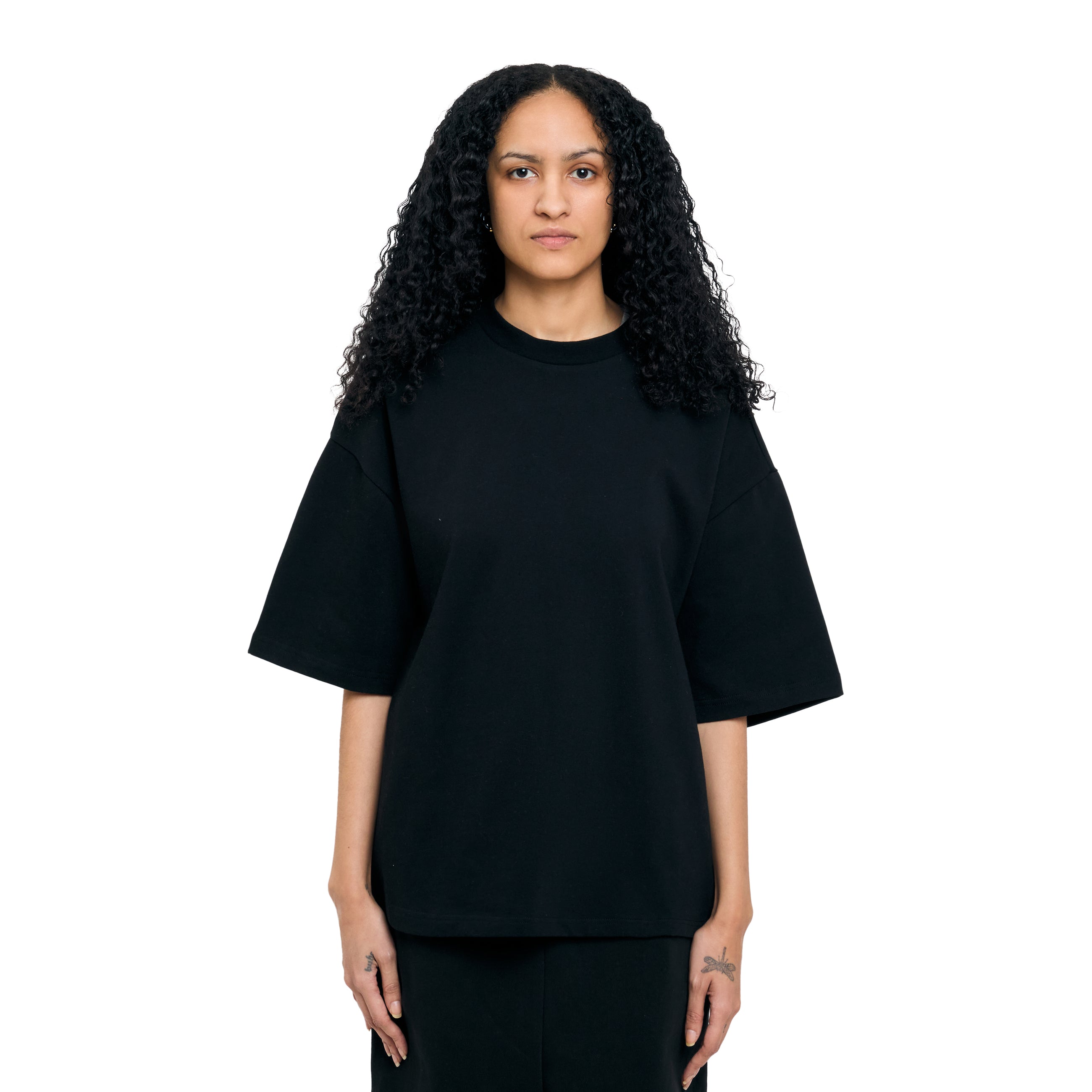 Entire Studios Heavy Boxy Tee Black