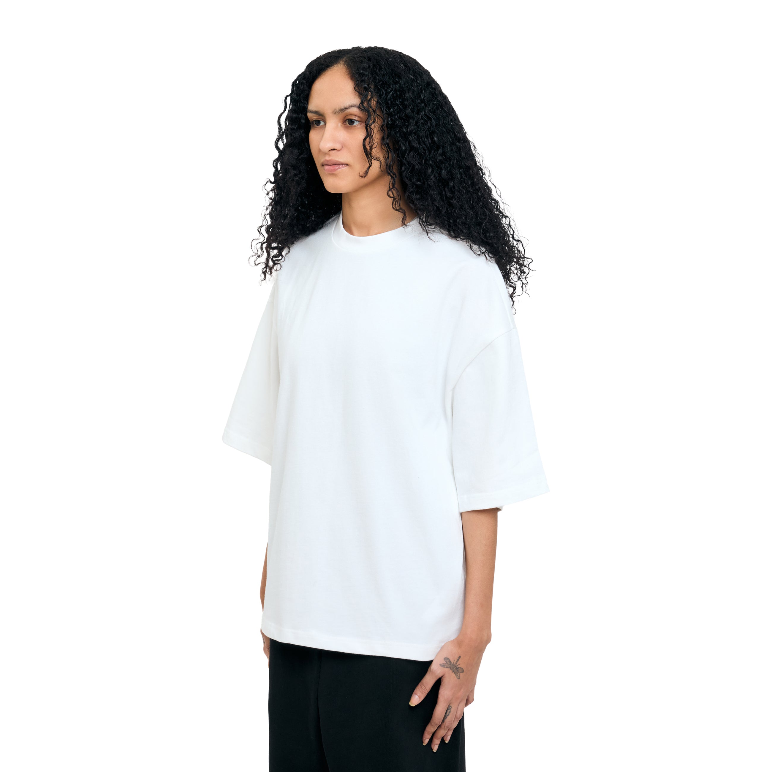 Entire Studios Heavy Boxy Tee White