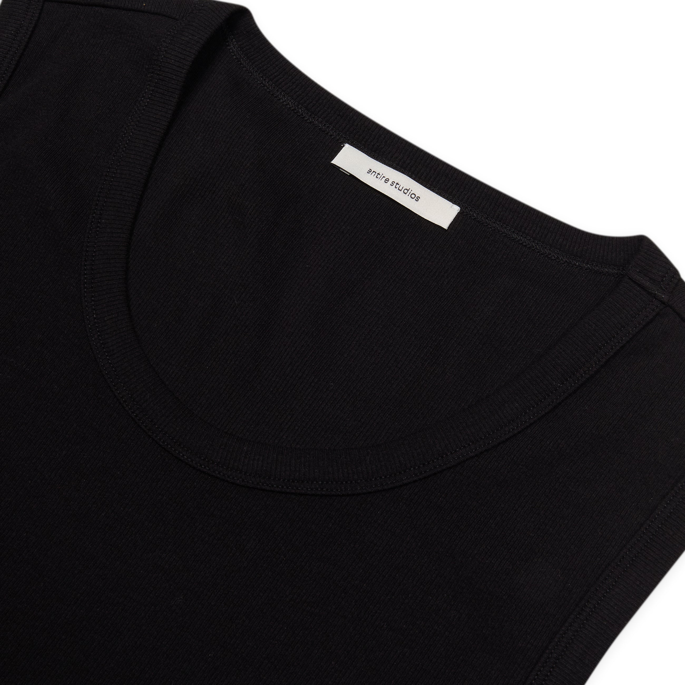 Entire Studios Rib Tank Black