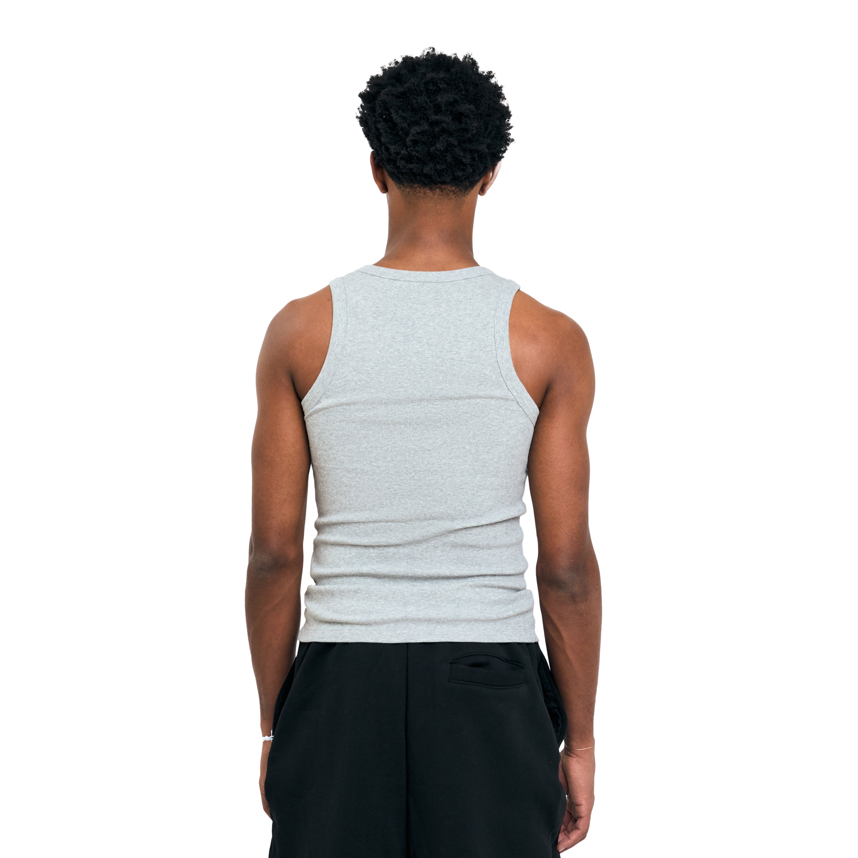 Entire Studios Rib Tank Grey Marle – ESSXNYC