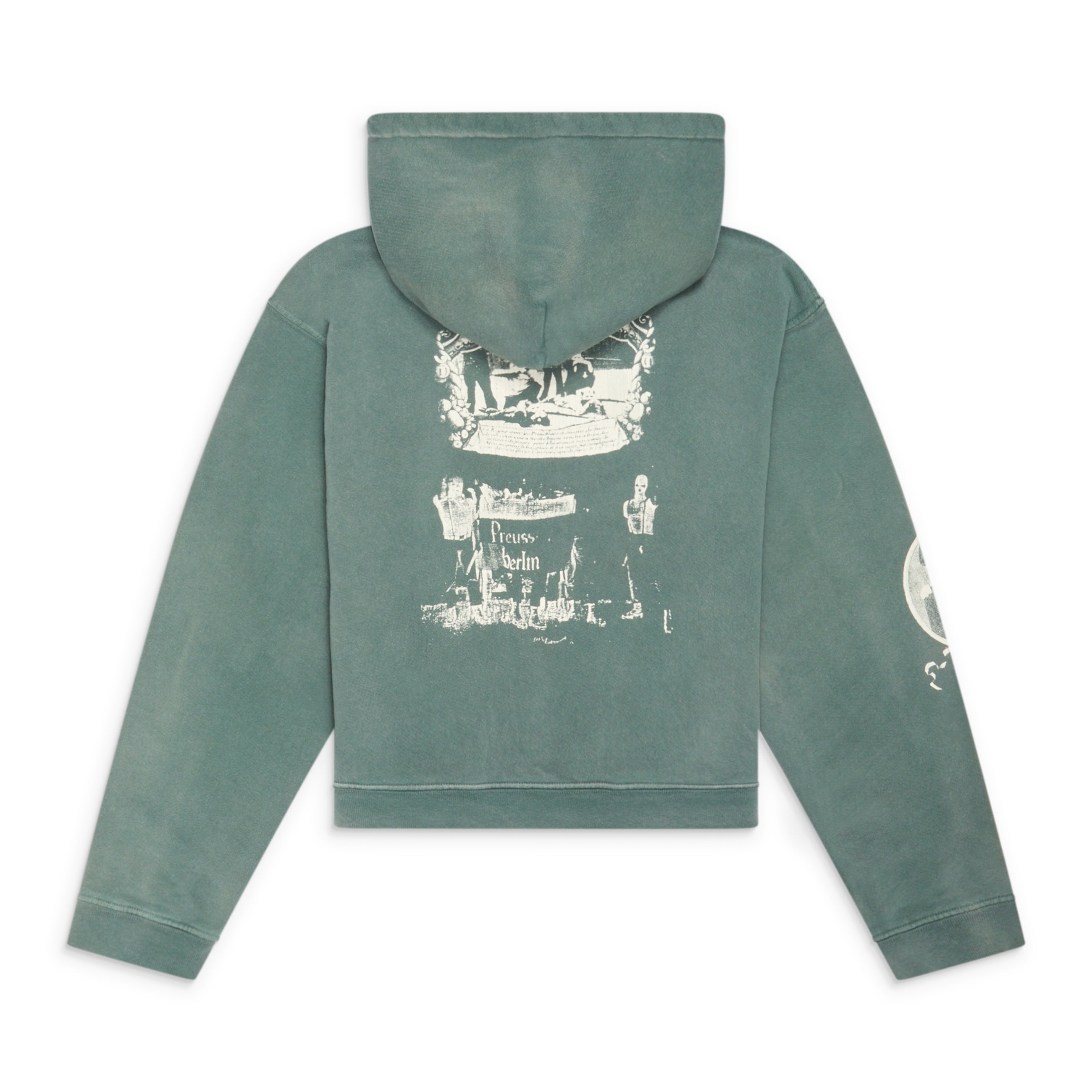 Enfants Riches Deprimes Napoleon Petit Hoodie Washed Green