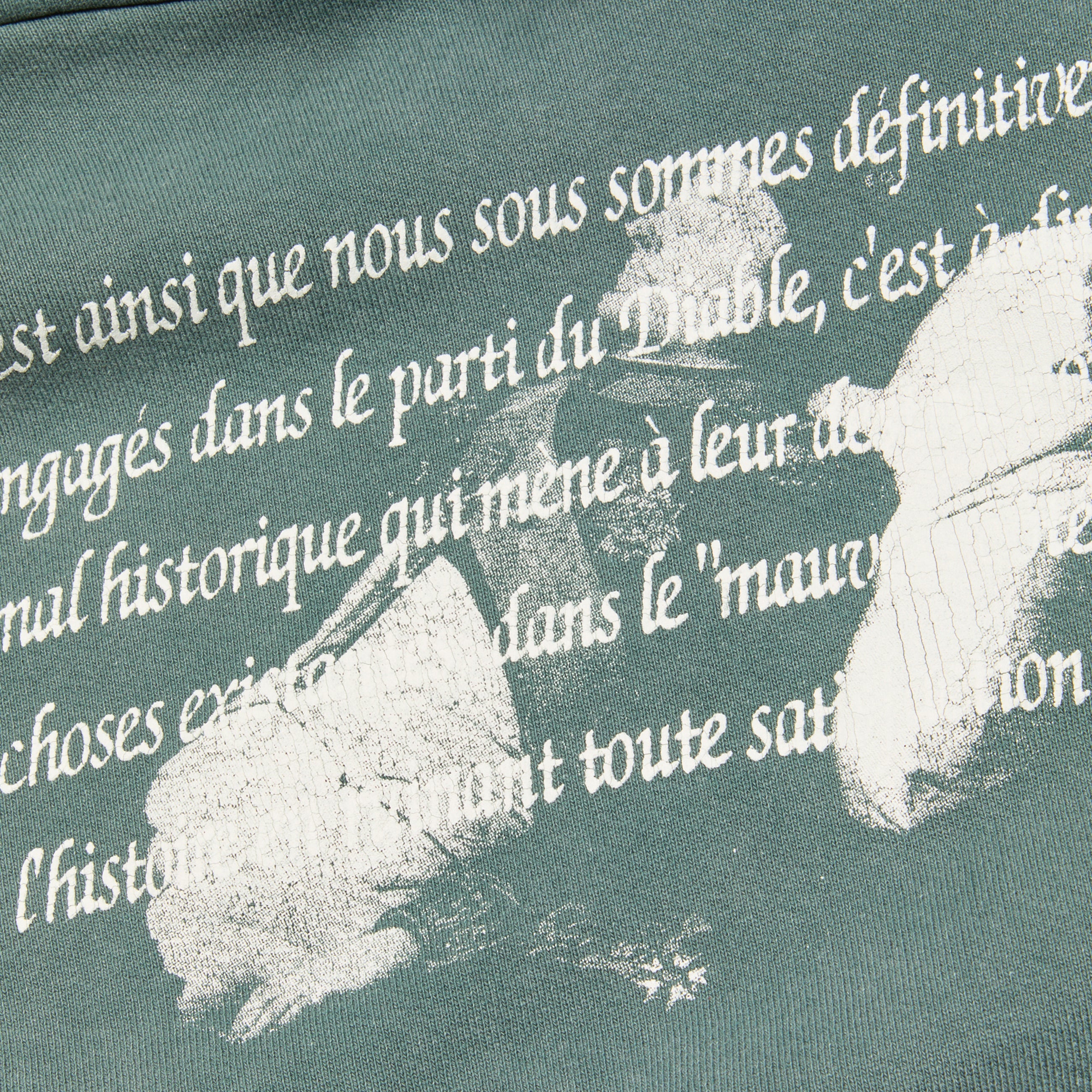 Enfants Riches Deprimes Napoleon Petit Hoodie Washed Green