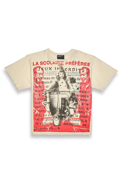 Enfants Riches Deprimes La Scolaire Préféree T-Shirt White – ESSXNYC