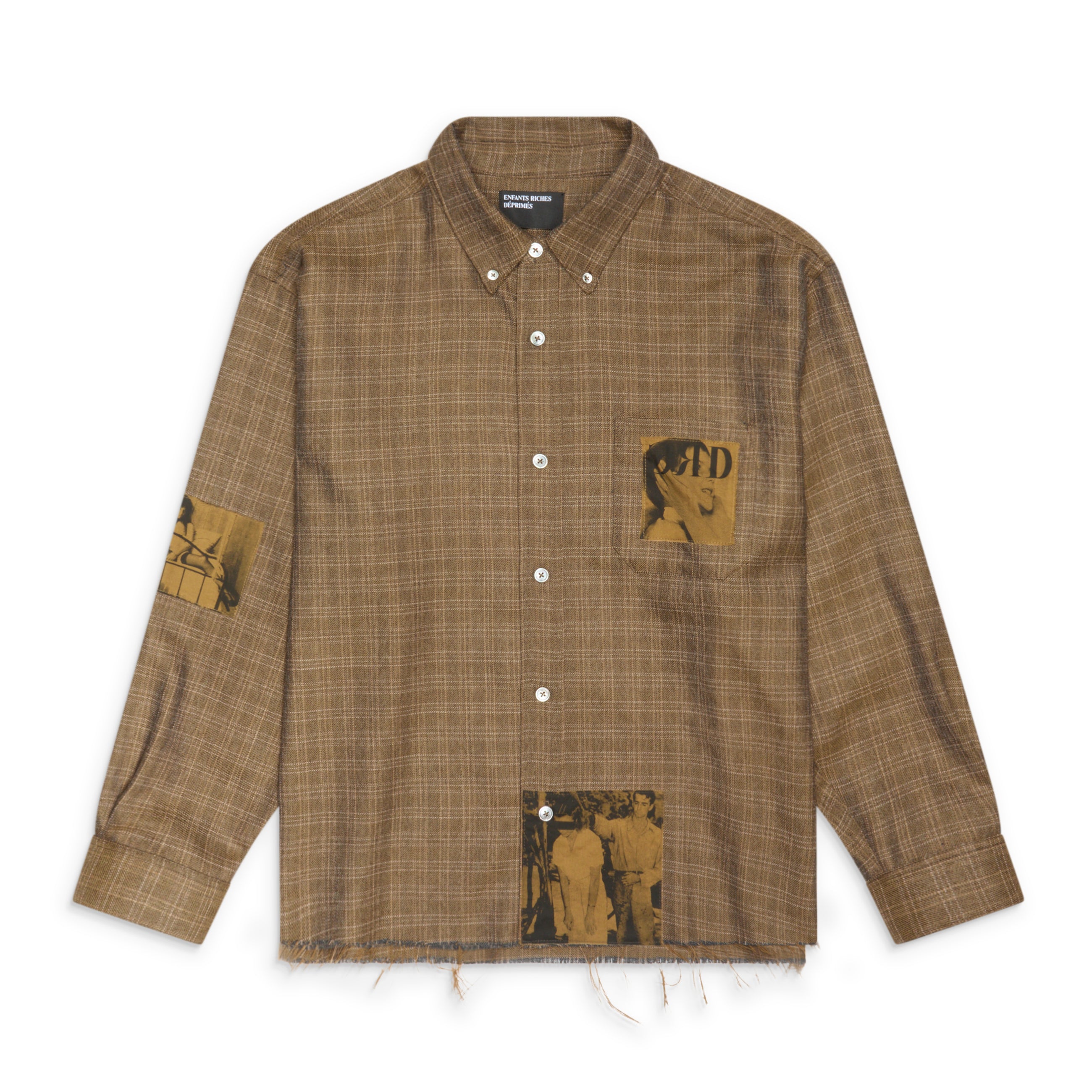 Enfants Riches Deprimes Assemblage Flannel Brown