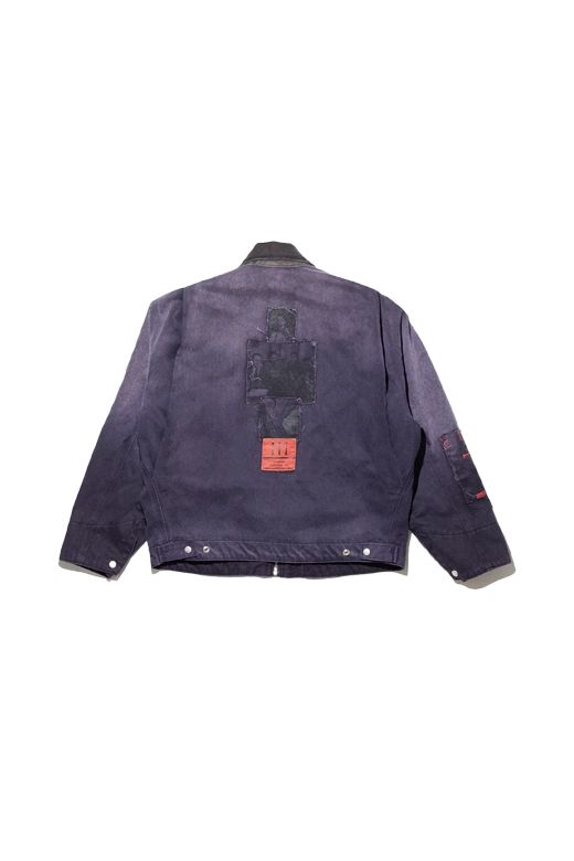 Enfants Riches Deprimes Chapitre Xxi Moleskin Work Jacket Purple Enfants Riches Deprimes Chapitre Xxi Moleskin Work Jacket Purple