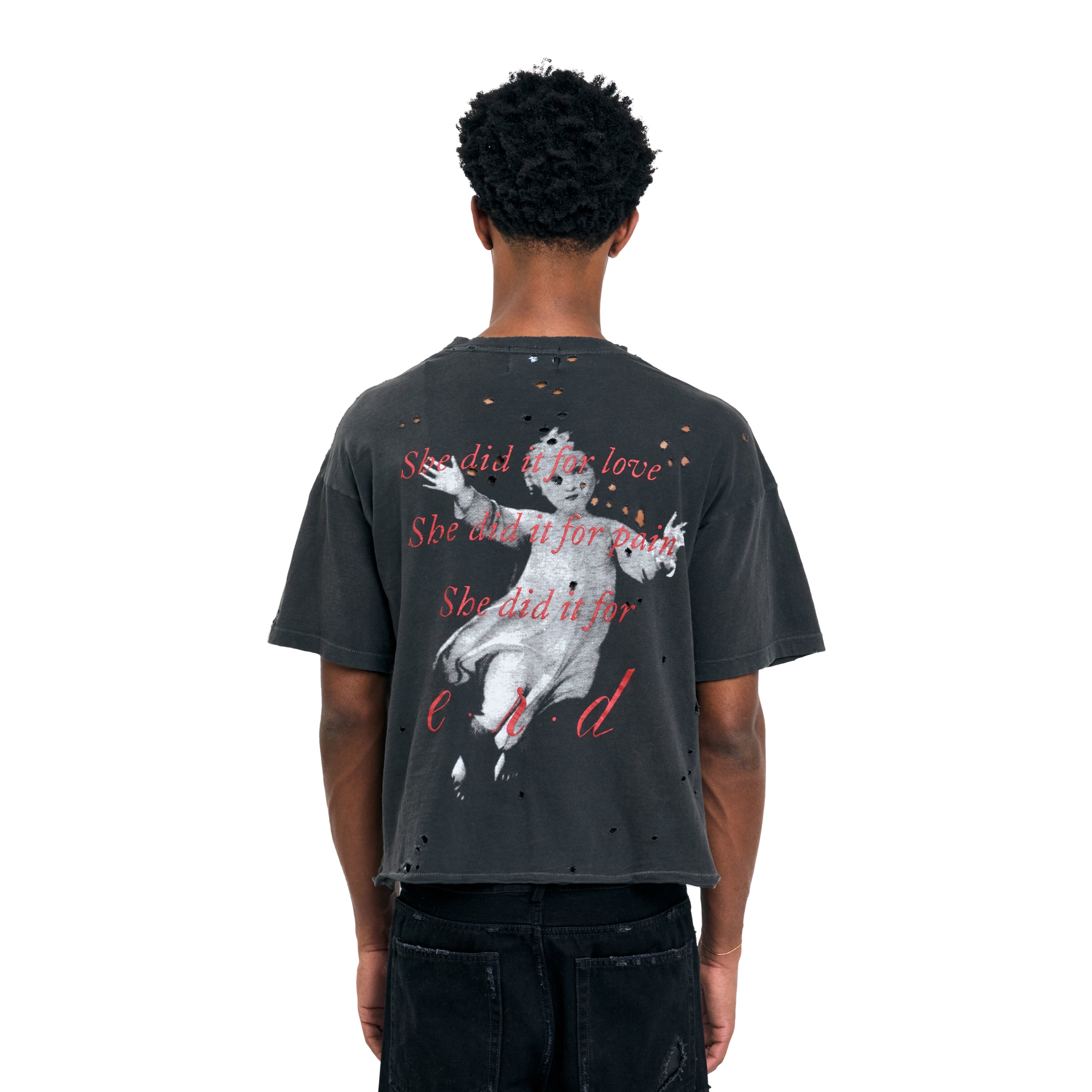 Enfants Riches Deprimes Well Of Loneliness T-Shirt Dirty Charcoal