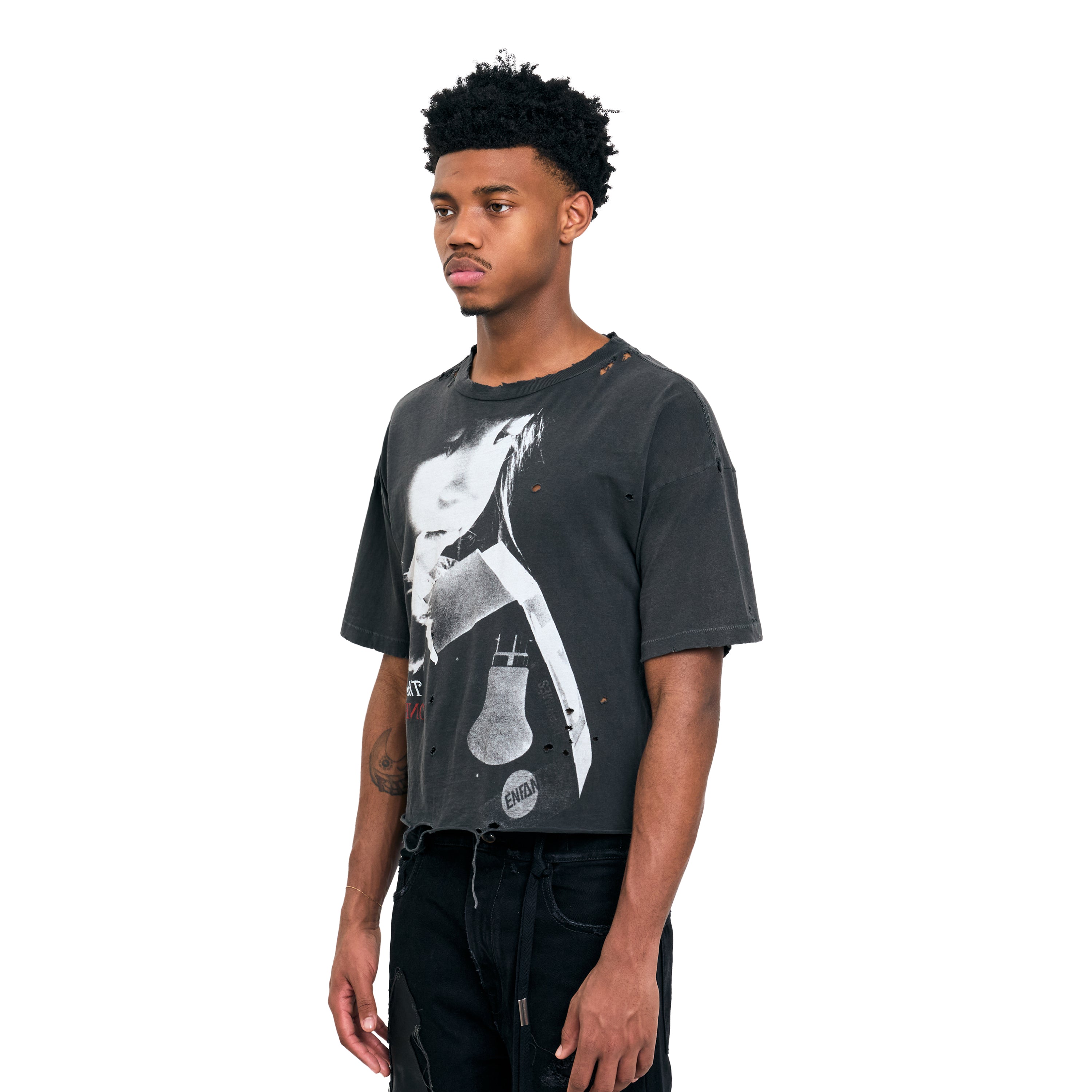Enfants Riches Deprimes Well Of Loneliness T-Shirt Dirty Charcoal
