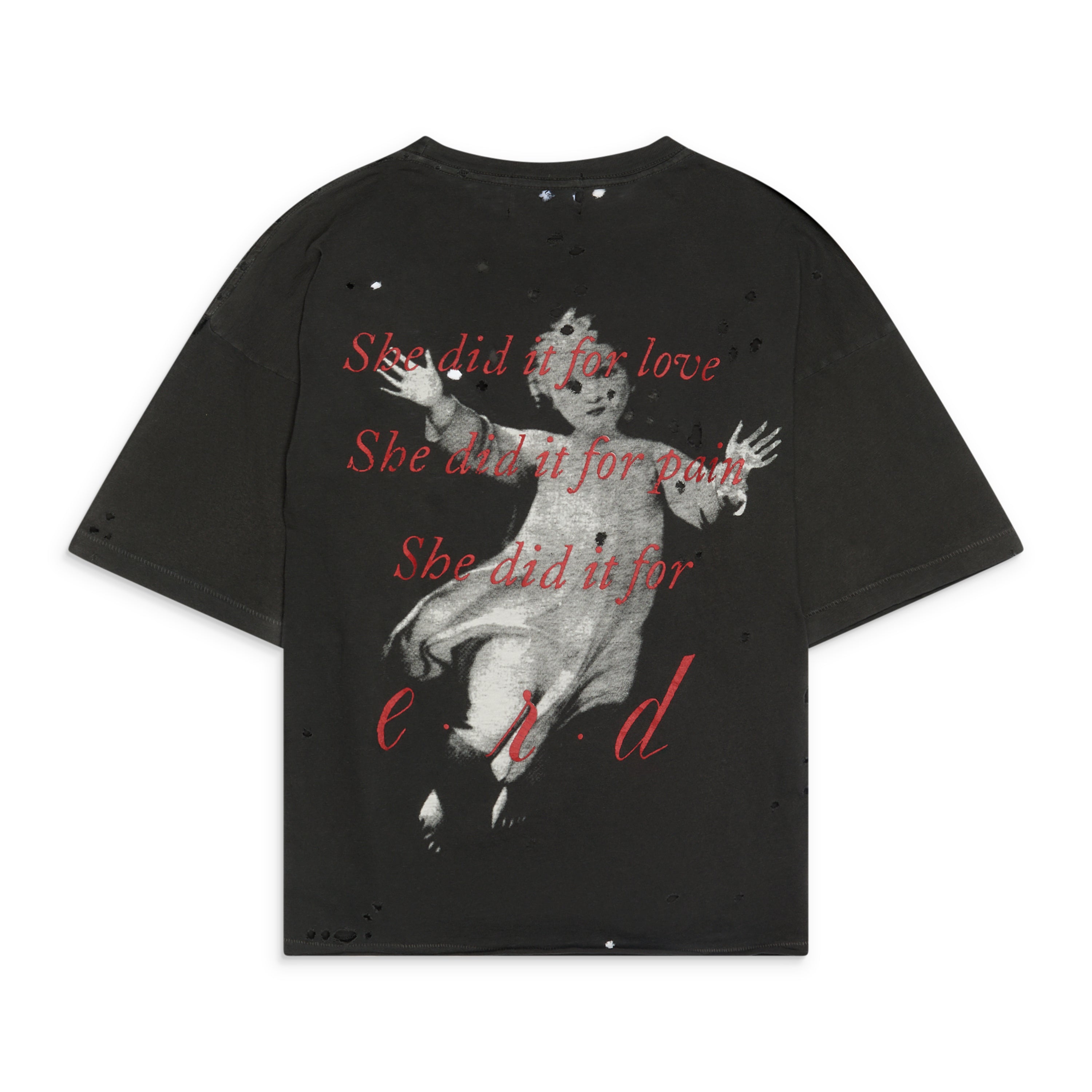 Enfants Riches Deprimes Well Of Loneliness T-Shirt Dirty Charcoal