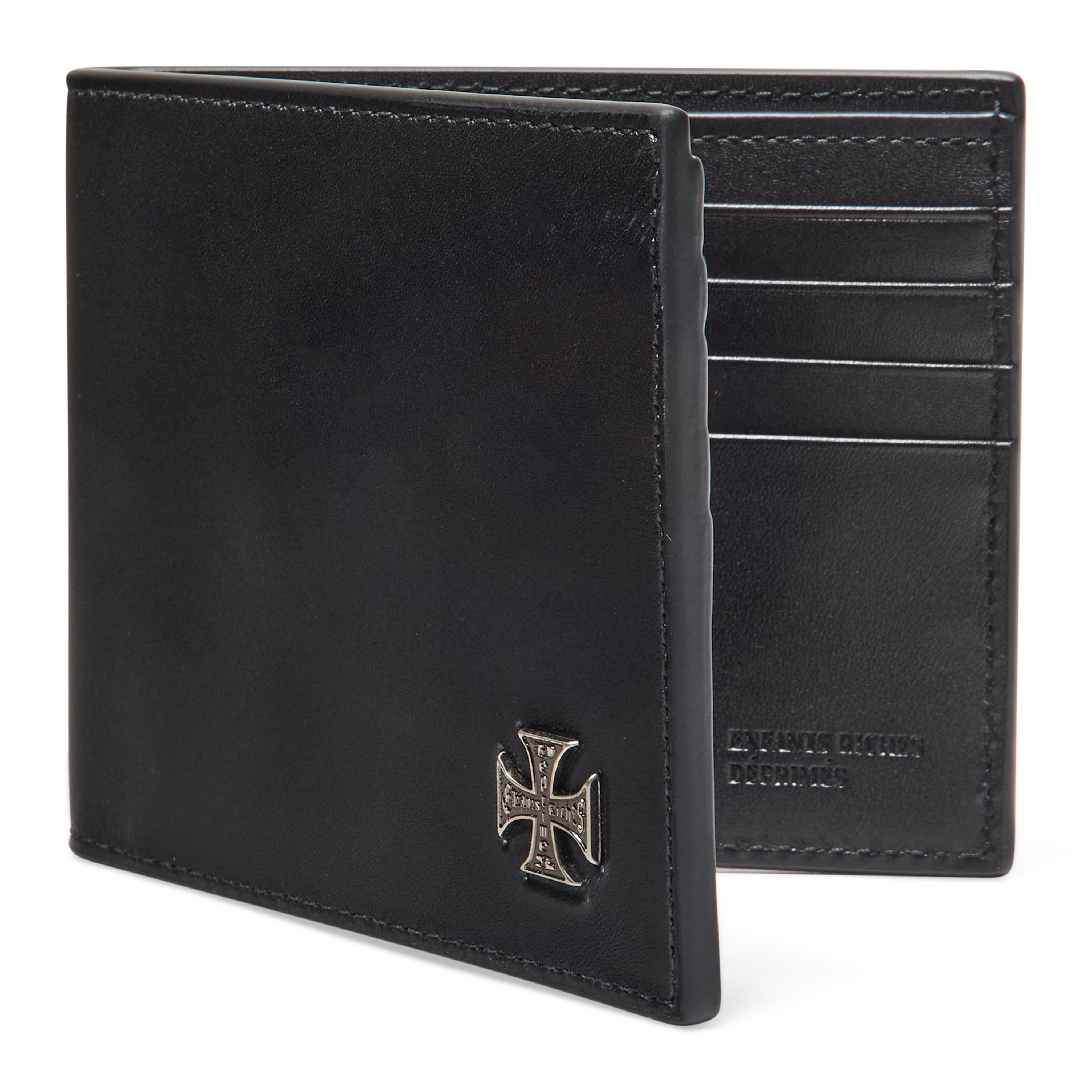 Enfants Riches Deprimes Iron Cross Wallet Black