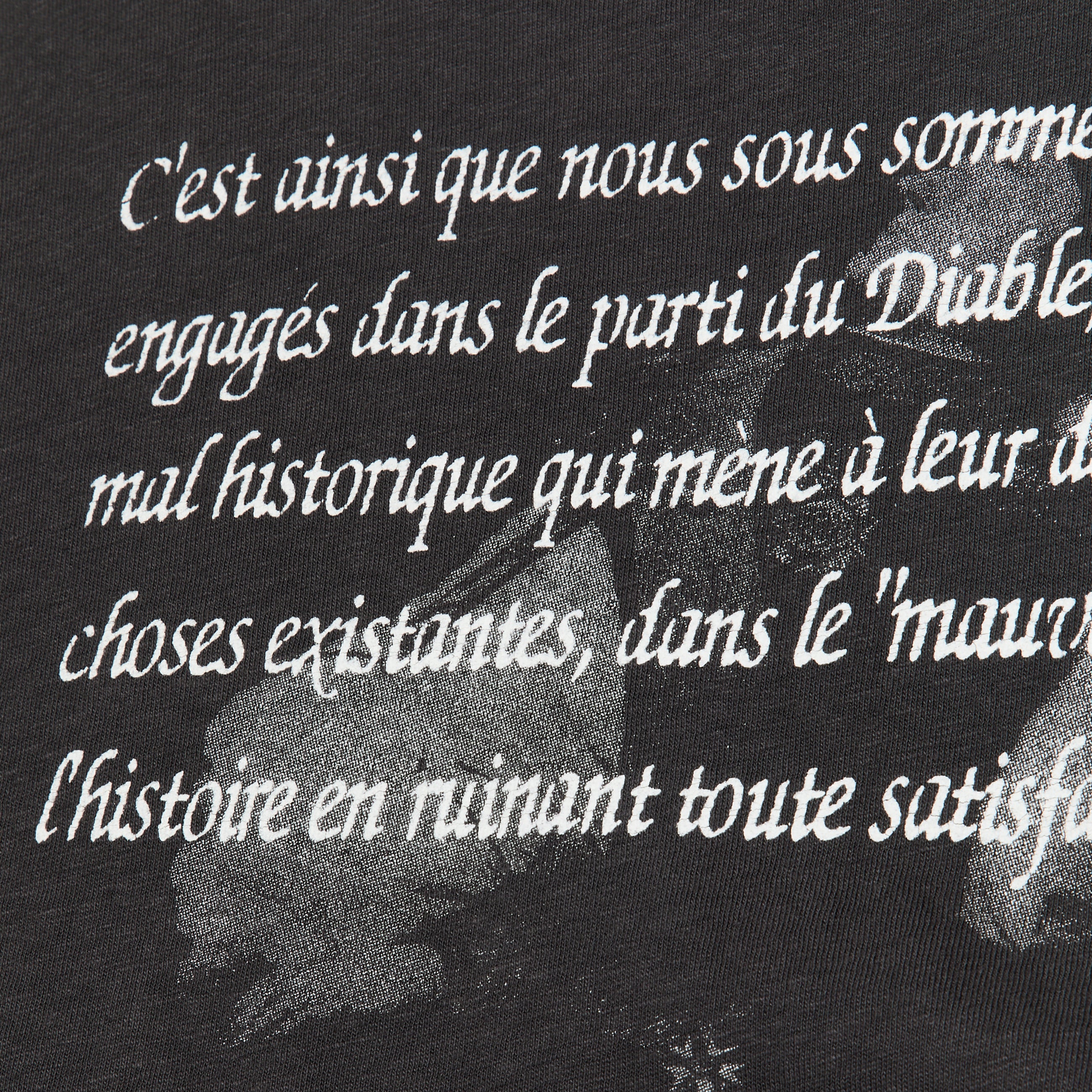 Enfants Riches Deprimes Napoleon T-Shirt Faded Black