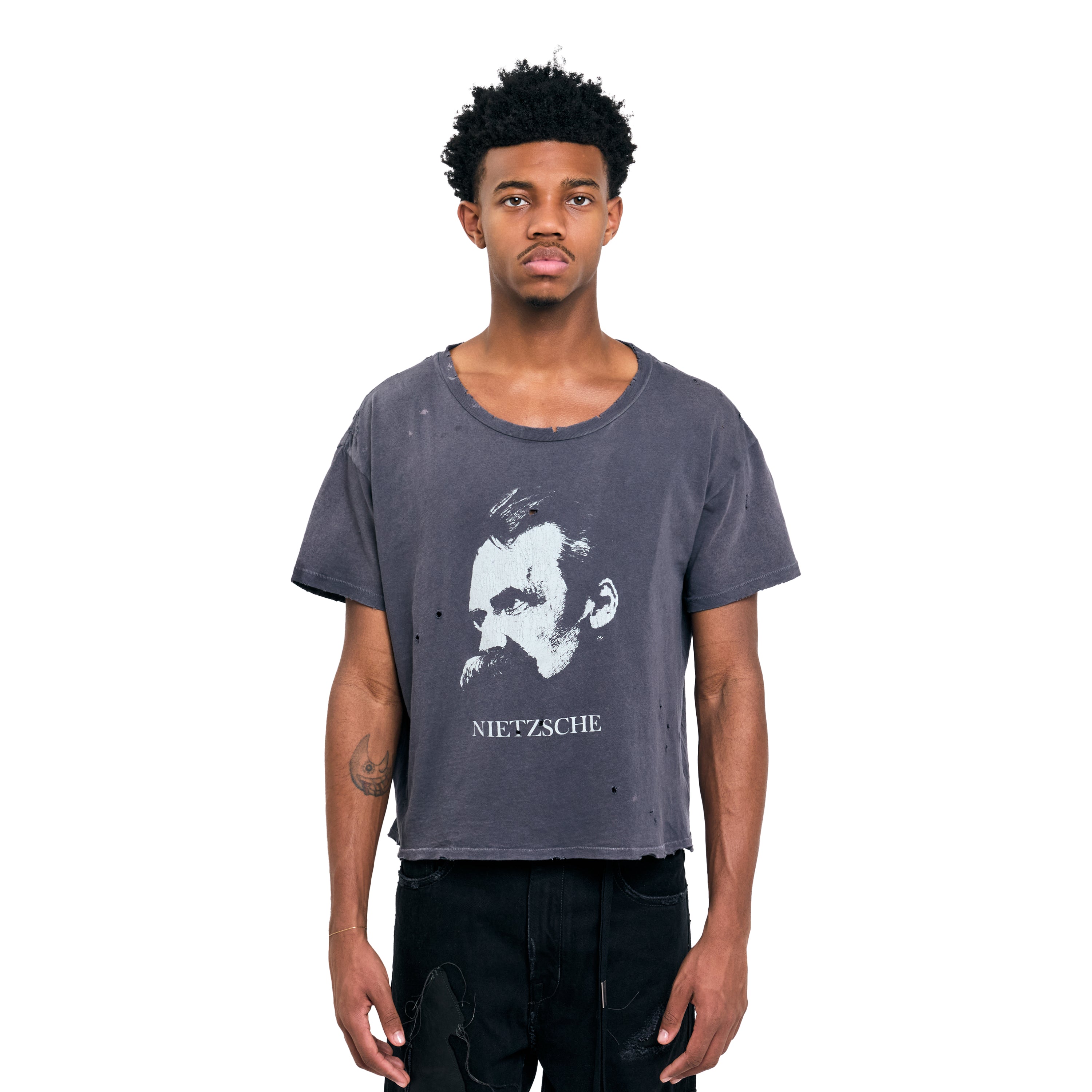 Enfants Riches Deprimes Nietzsche T-Shirt Grey – ESSXNYC