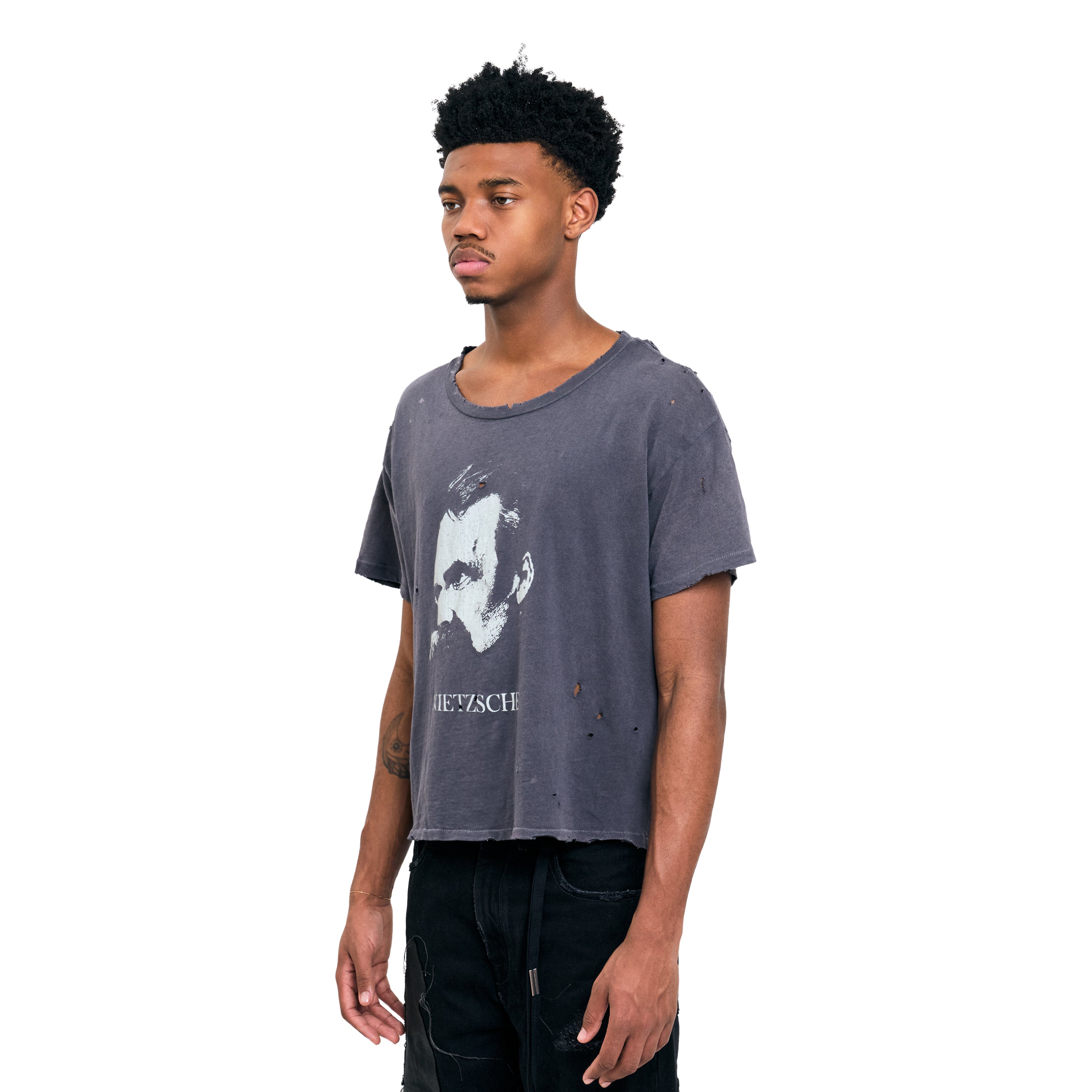 Enfants Riches Deprimes Nietzsche T-Shirt Grey – ESSXNYC