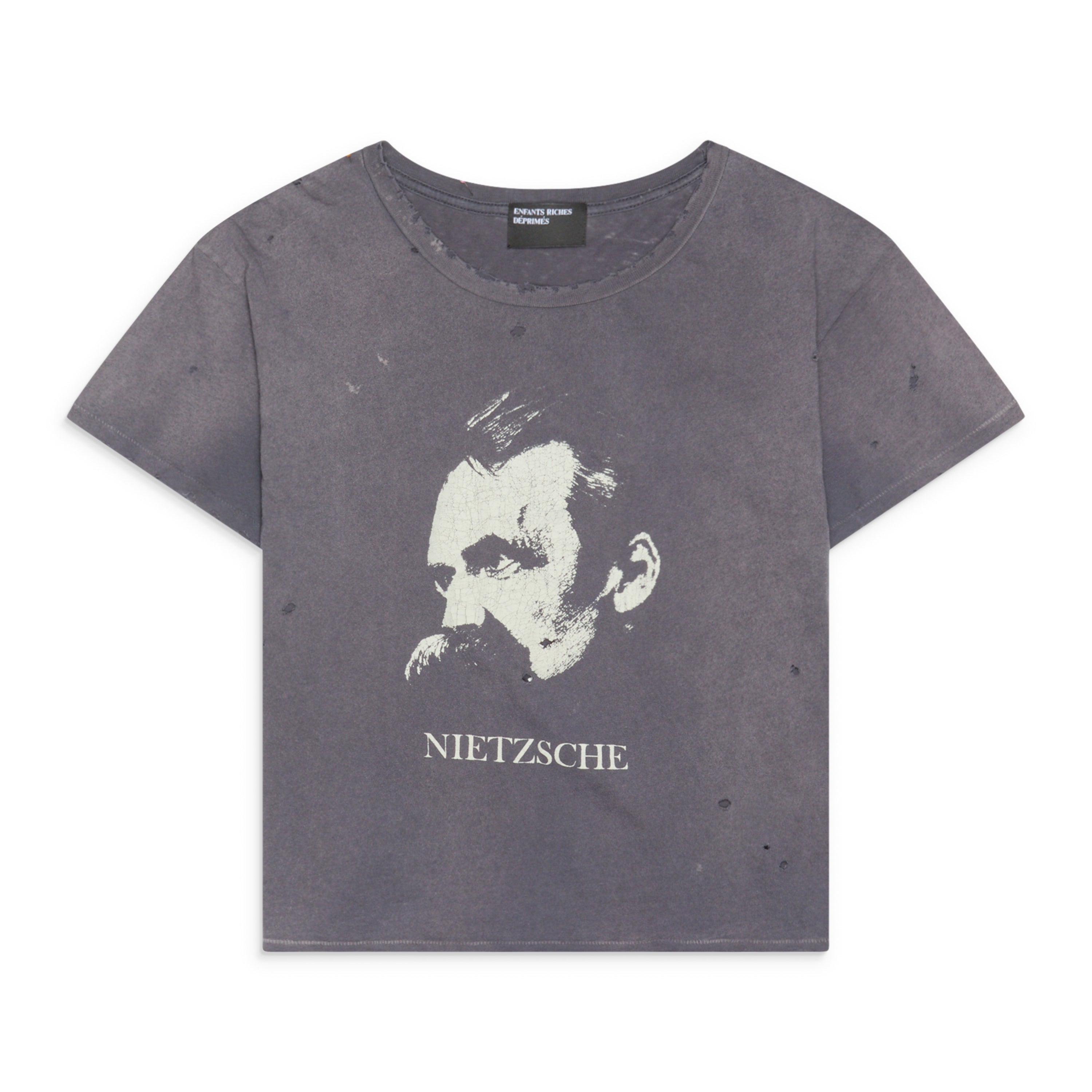 Enfants Riches Deprimes Nietzsche T-Shirt Grey – ESSXNYC