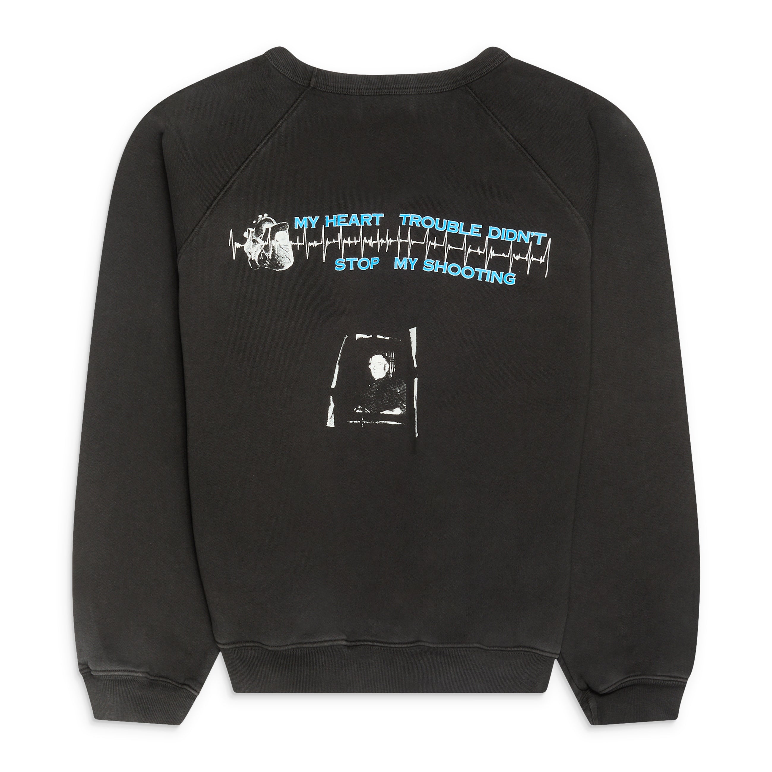 Enfants Riches Deprimes Sex-Related Crimes Raglan Sweatshirt Faded Black