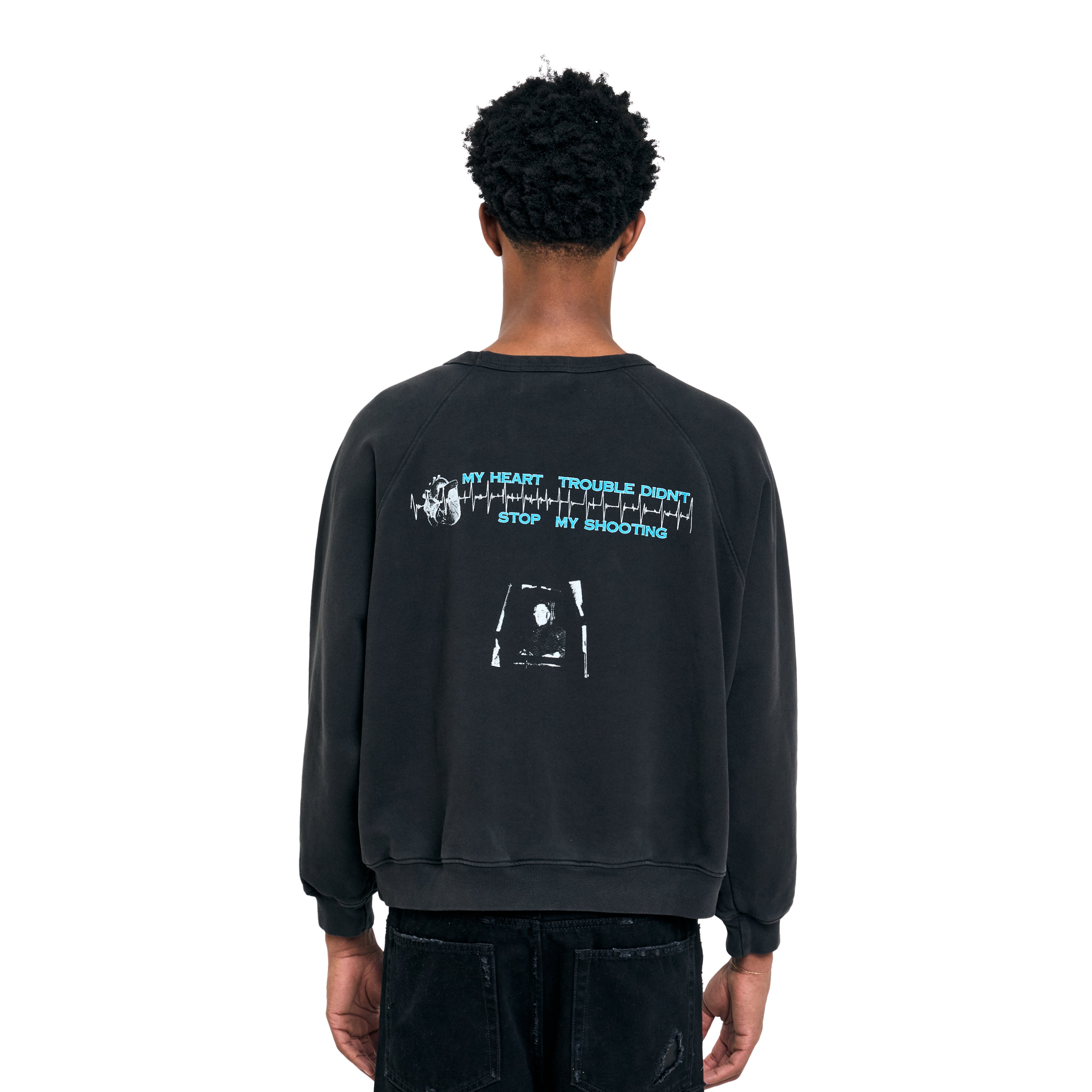 Enfants Riches Deprimes Sex-Related Crimes Raglan Sweatshirt Faded