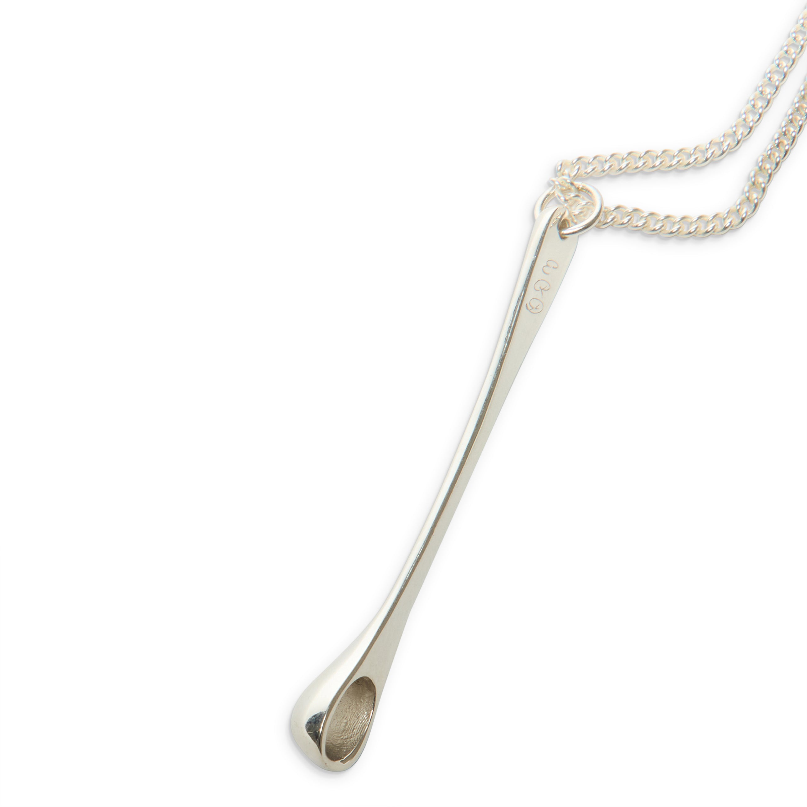 Enfants Riches Deprimes Spoon Necklace Silver