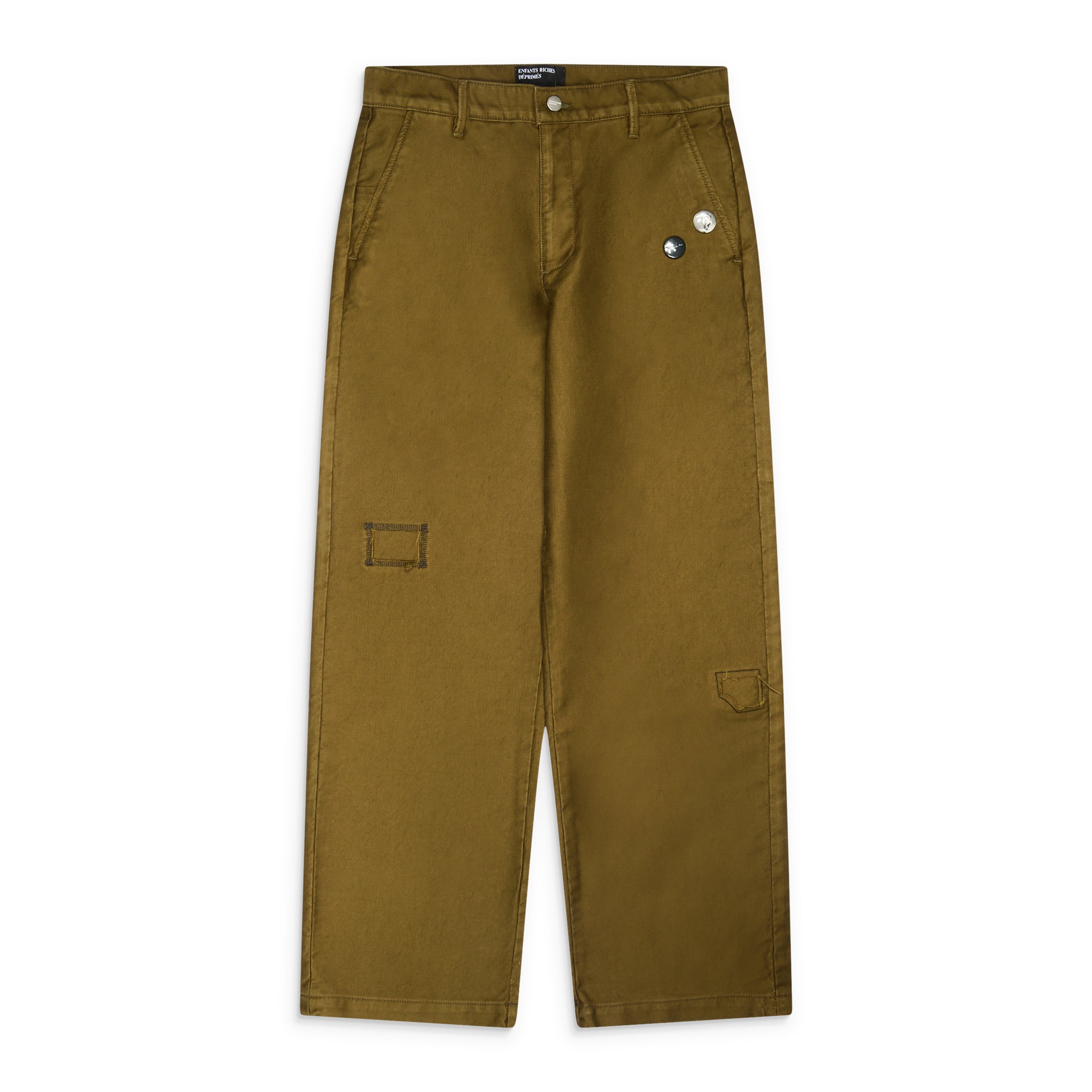 Enfants Riches Deprimes Swiss Auto Dicky Pants Vintage Olive
