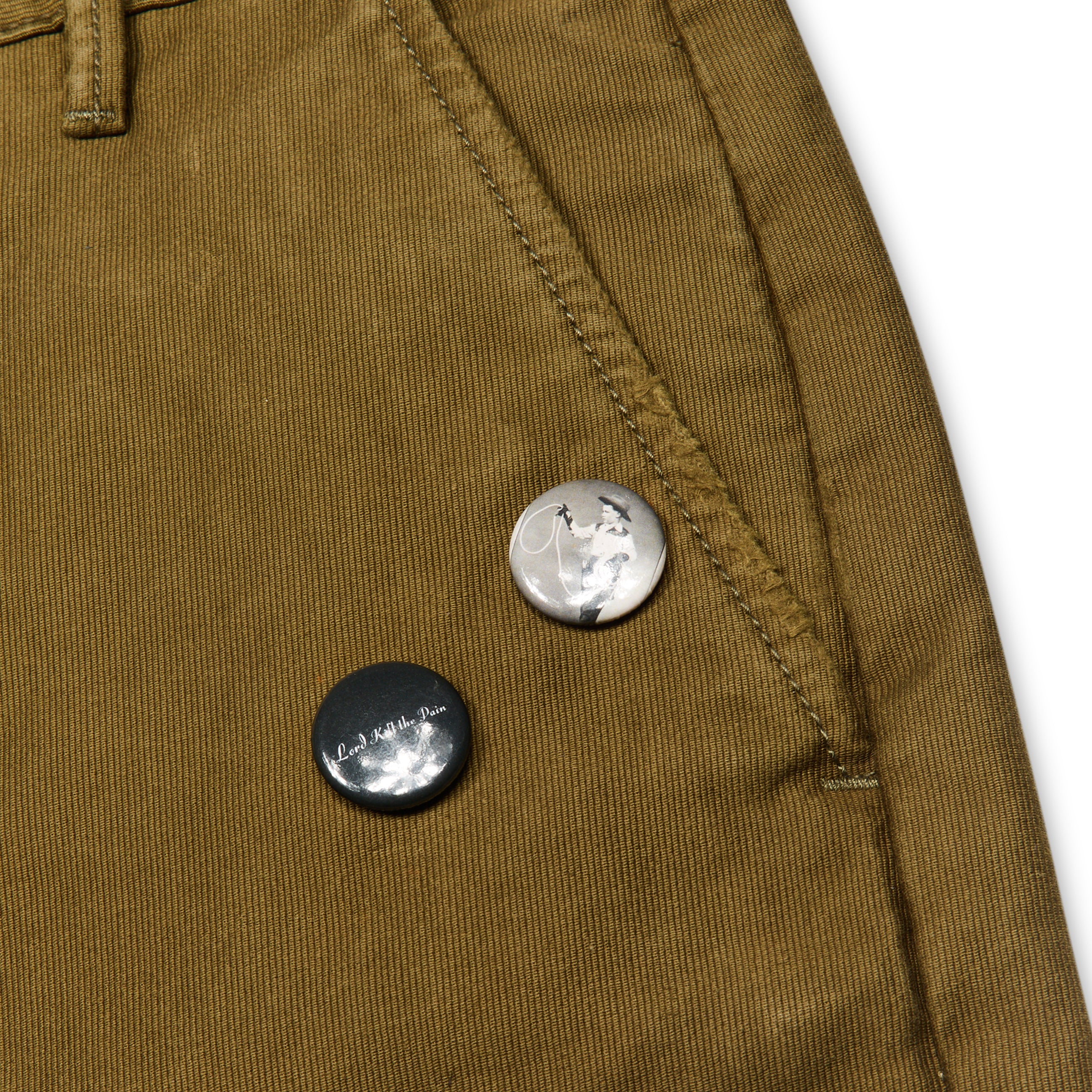 Enfants Riches Deprimes Swiss Auto Dicky Pants Vintage Olive