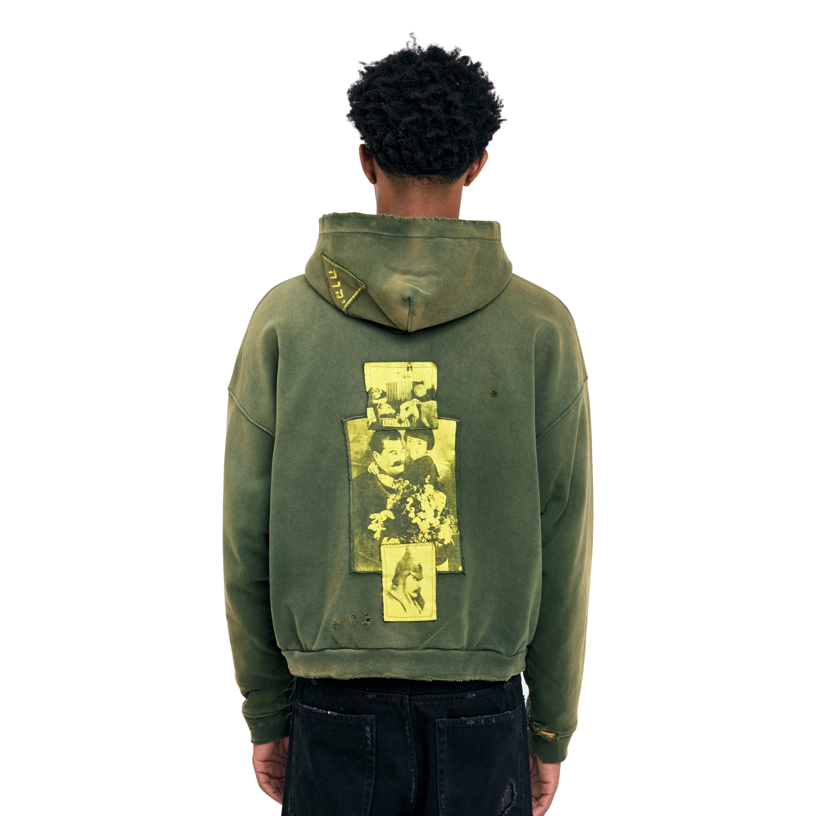 Enfants Riches Deprimes Two Wars Within One Assemblage Zip Hoodie Gardener Green