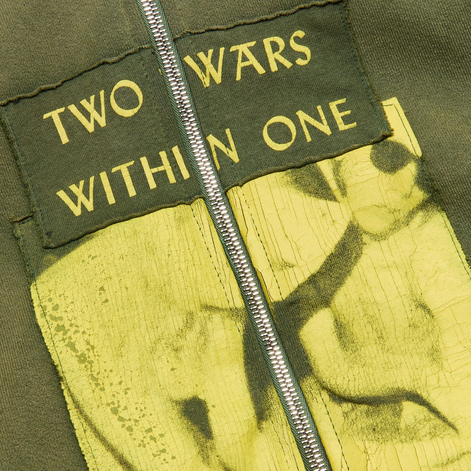 Enfants Riches Deprimes Two Wars Within One Assemblage Zip Hoodie Gard ...