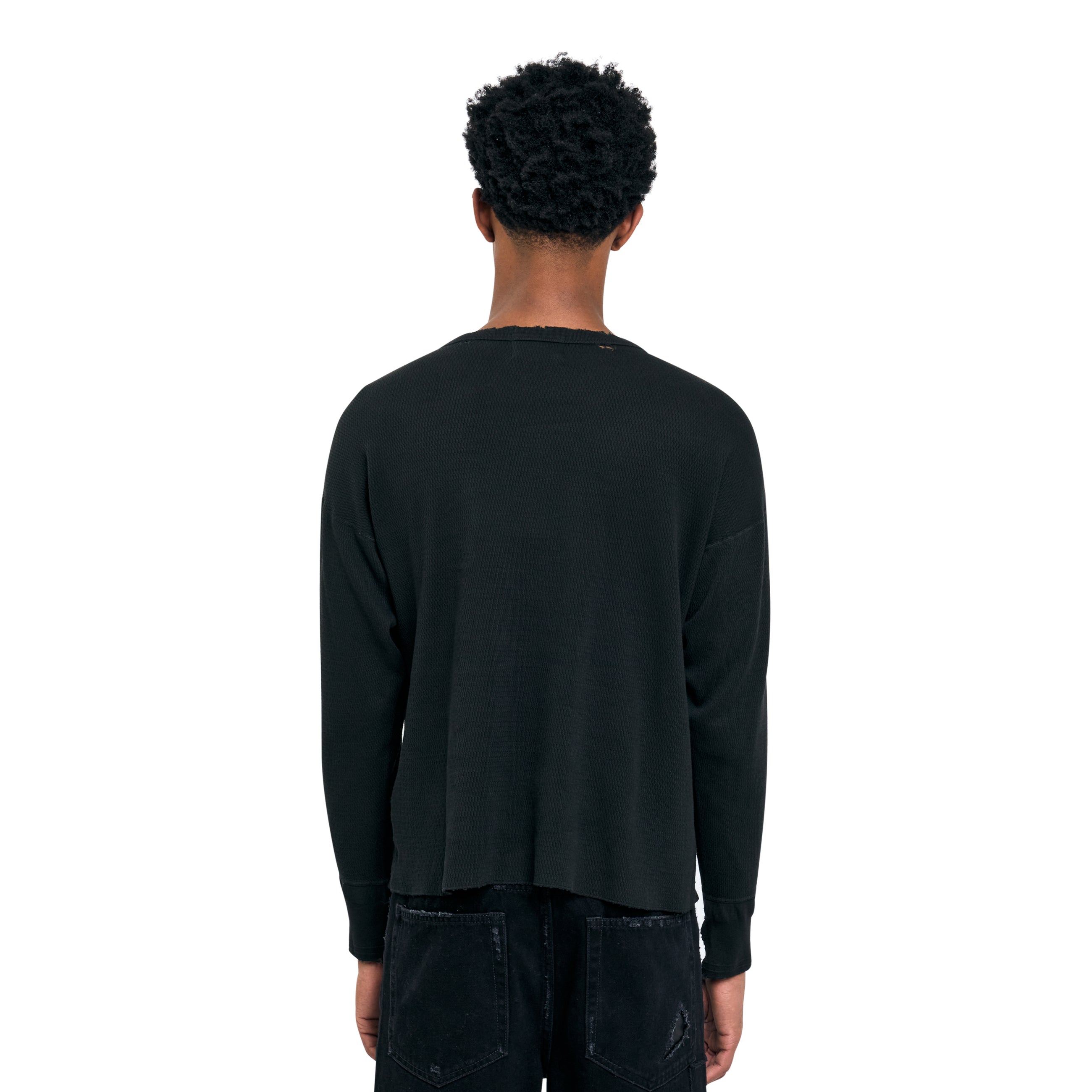 Enfants Riches Deprimes Classic Logo Distressed Thermal Gray