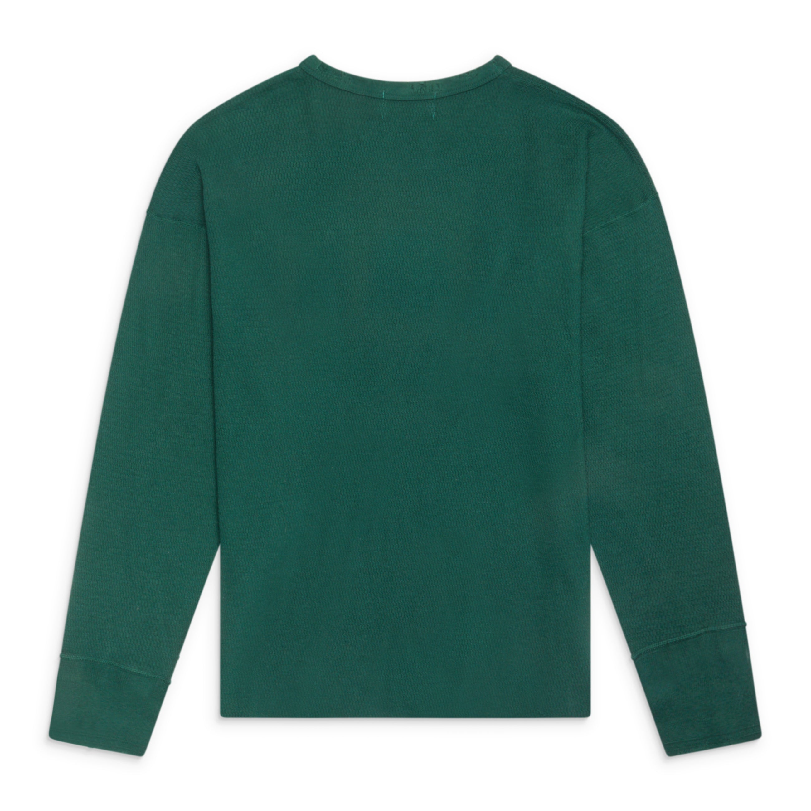 Enfants Riches Deprimes Waffle Knit Distressed Thermal Green