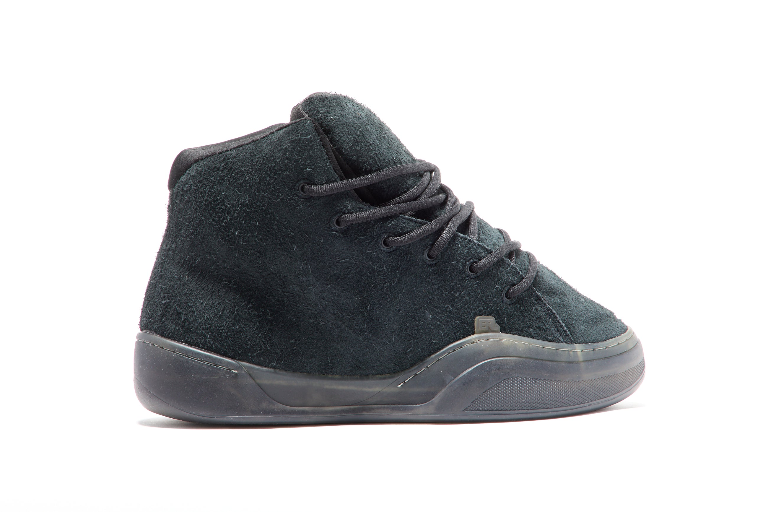 ERL Suede Mid Vamp Sneakers Black