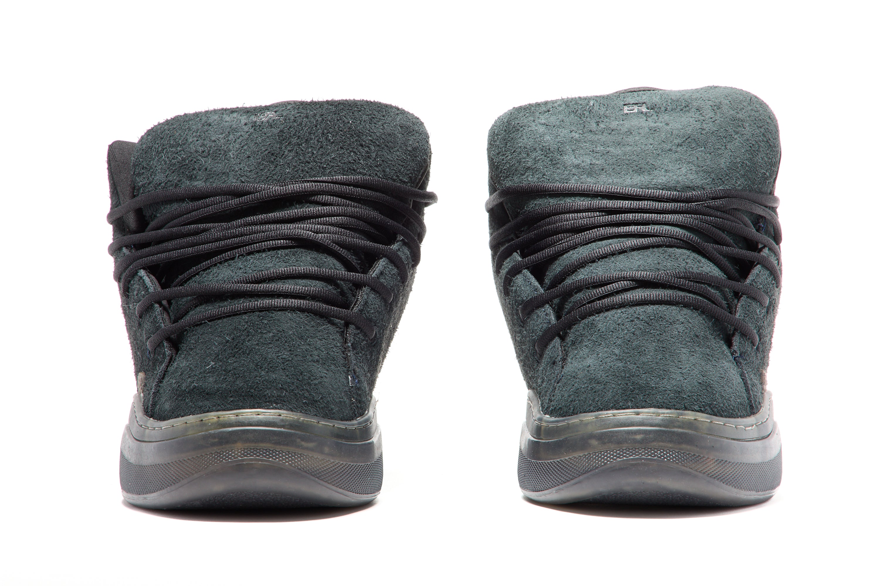 ERL Suede Mid Vamp Sneakers Black – ESSXNYC