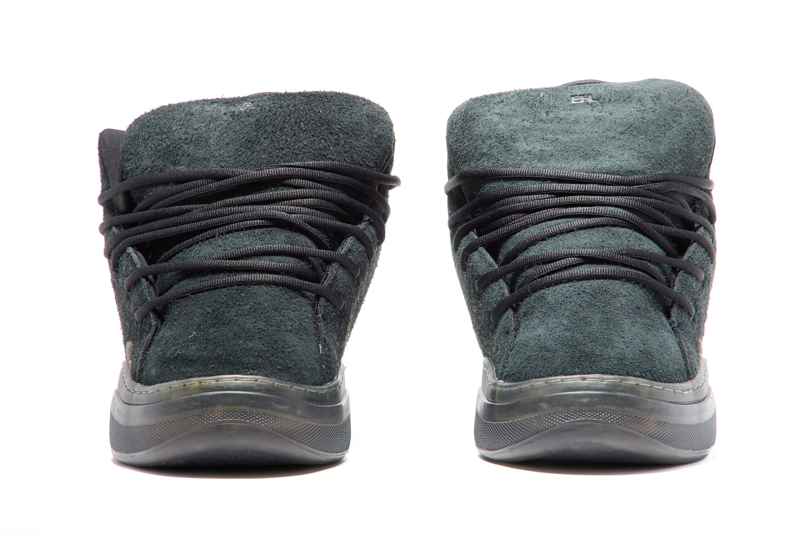 ERL Suede Mid Vamp Sneakers Black