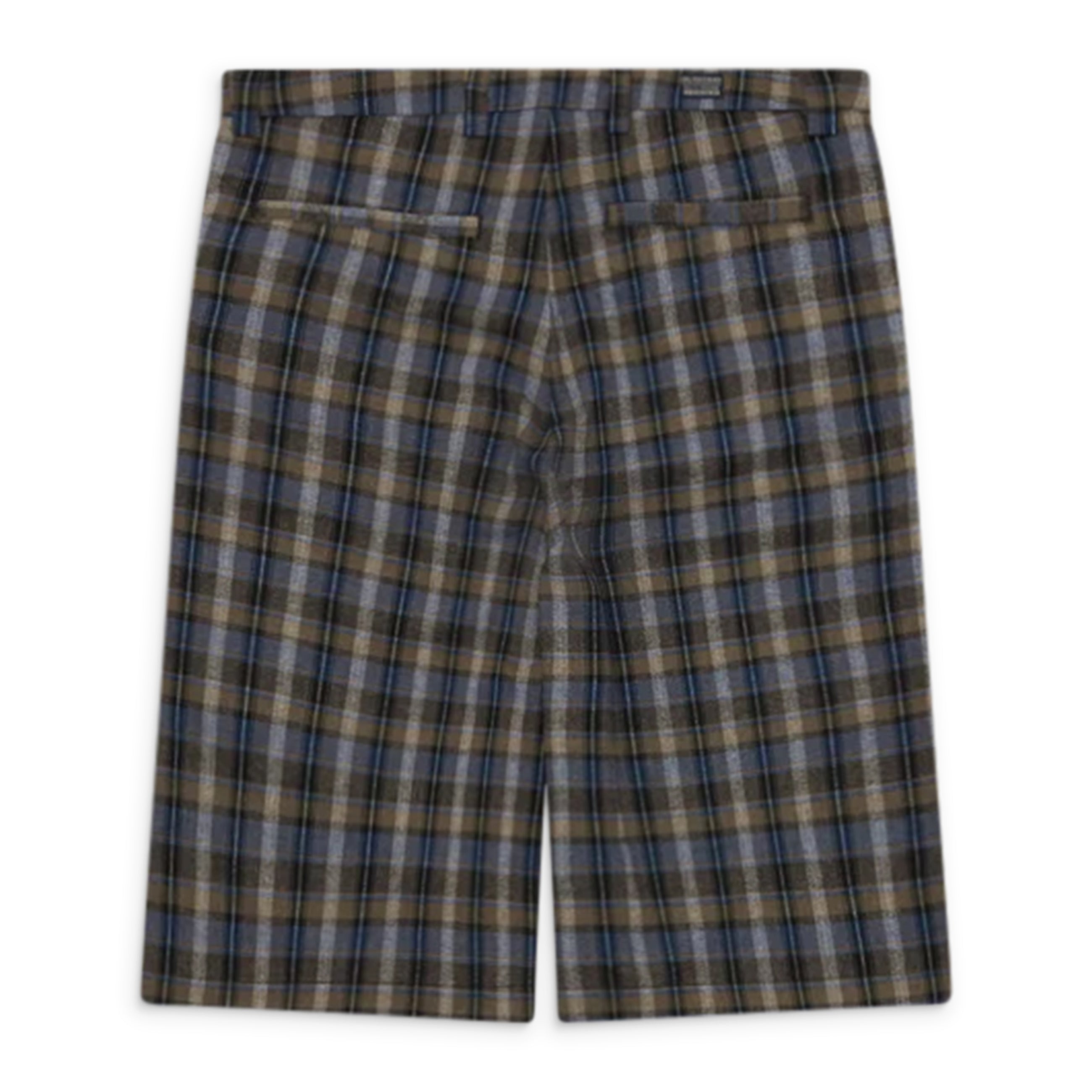 ERL Check Shorts Grey