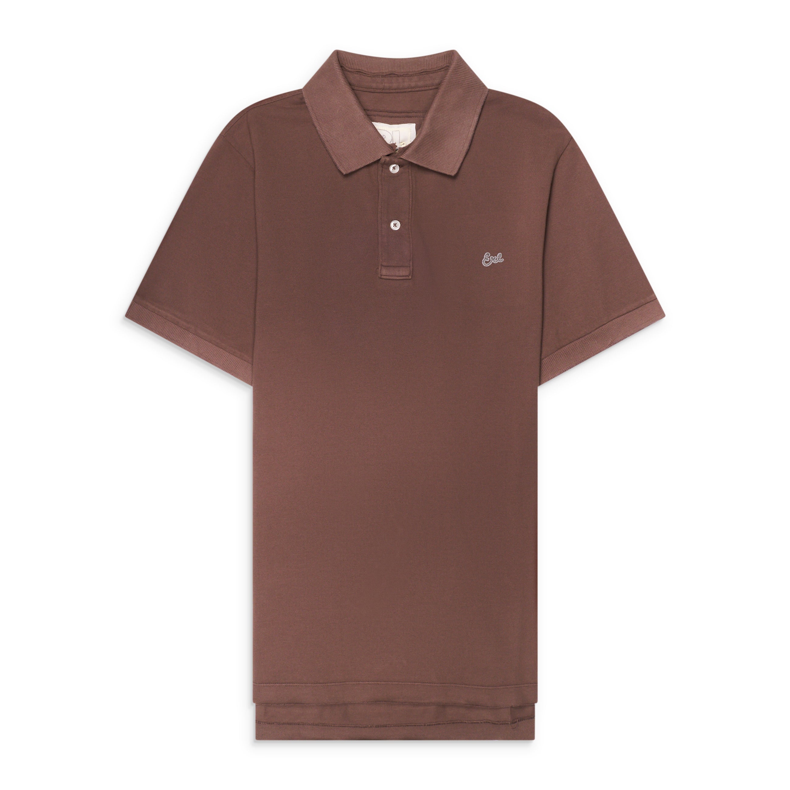 ERL Logo Polo Brown