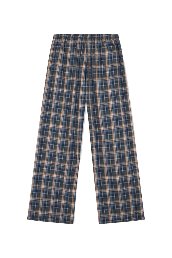 ERL Plaid Lounge Pants Bluebackatessx