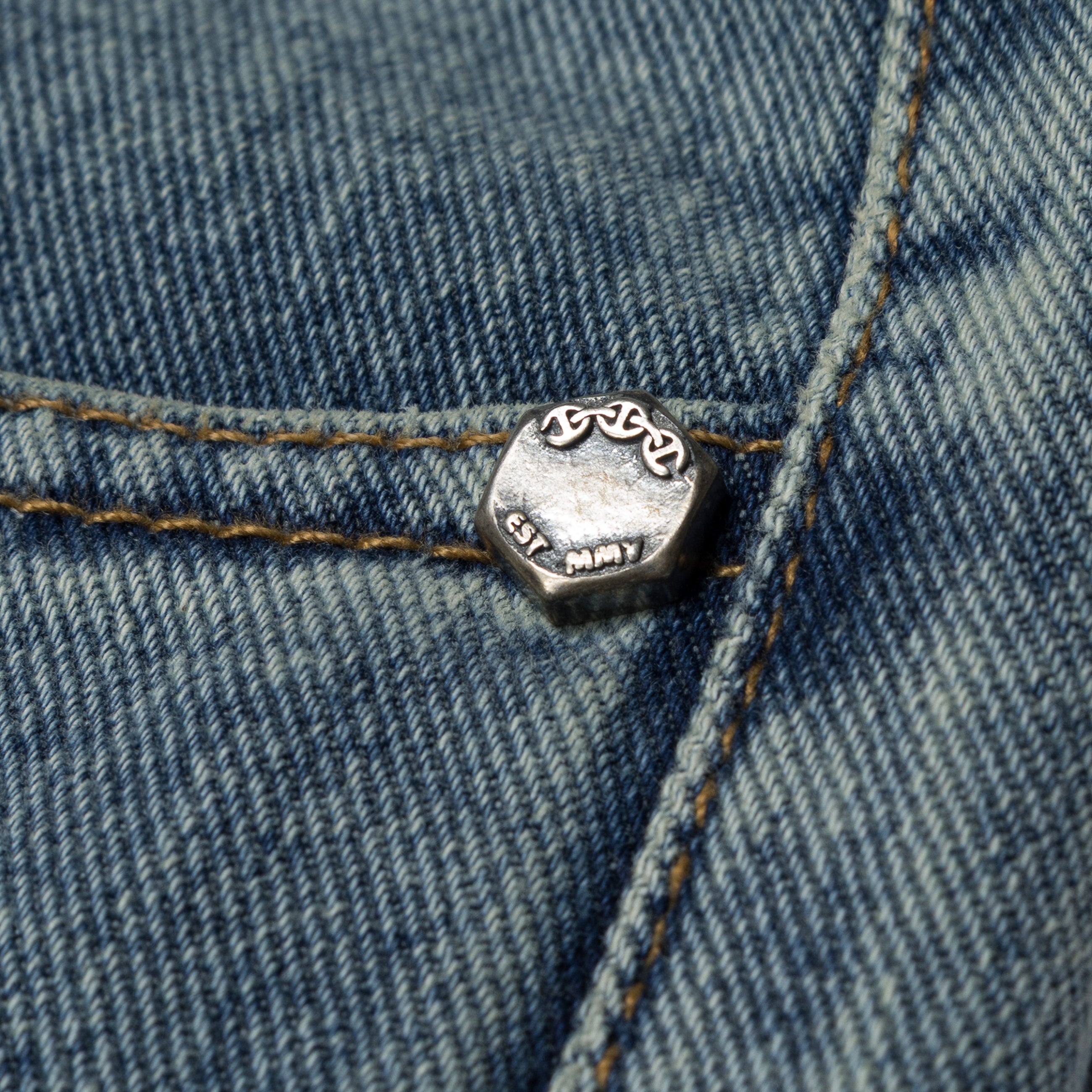 424 Loose Fivepocket Blue — view 3