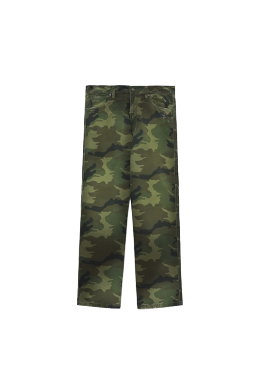 424 5 Pocket Pants In Camouflage 8717